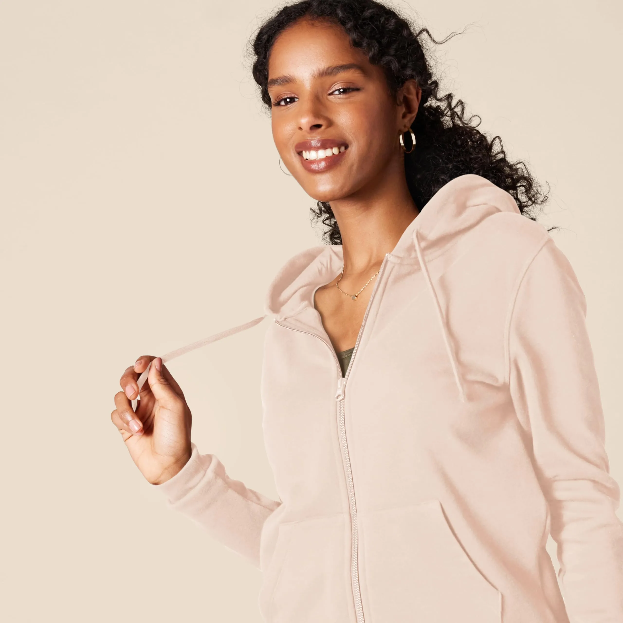 Amazon Essentials Wae50008fl18 Cappuccio Donna, Rosa Light Pink, XS - immagine 4