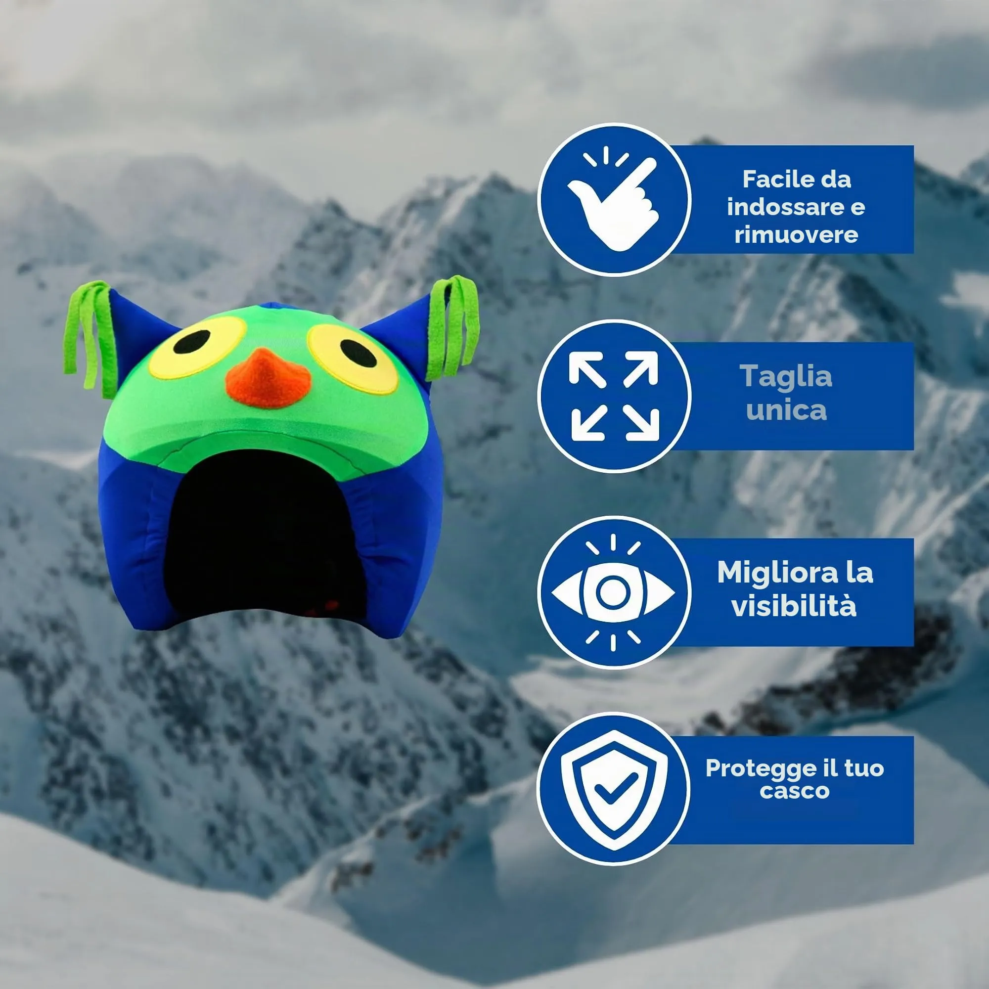 Coolcasc Gufo Copricasco Multisport - immagine 2