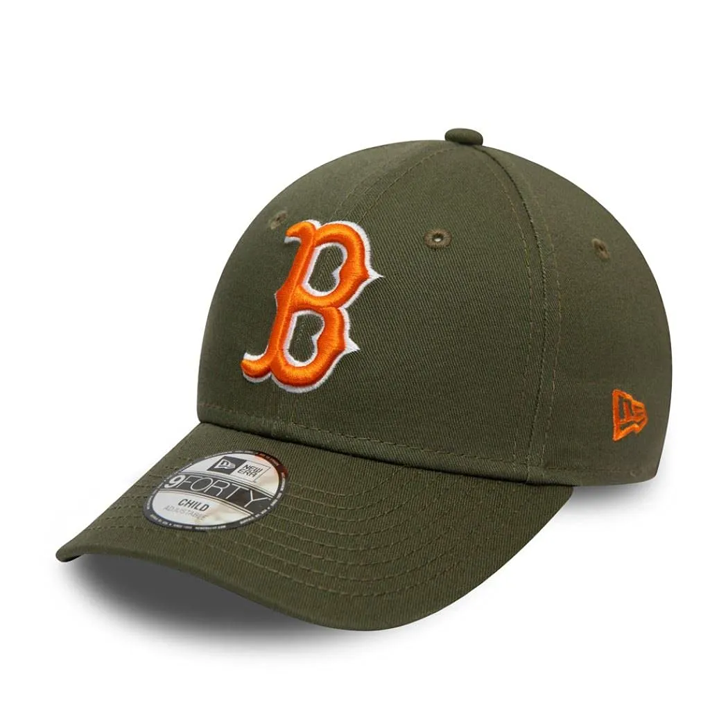 New Era Adjustable A Frame Trucker Cap Distressed Patch Olive/White - One Size - immagine 1