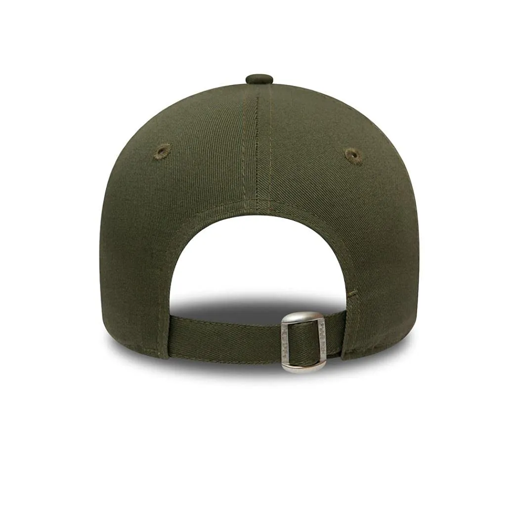 New Era Adjustable A Frame Trucker Cap Distressed Patch Olive/White - One Size - immagine 2