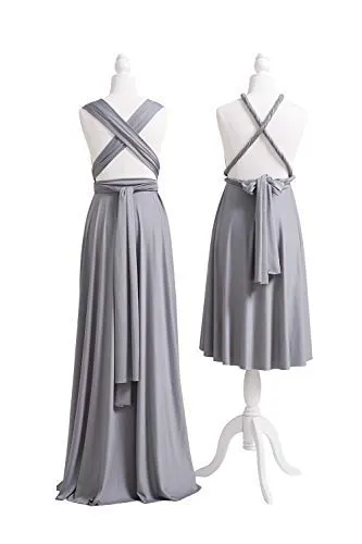 72styles Abito Cerimonia Donna Elegante Infinity Damigella d'Onore - immagine 4