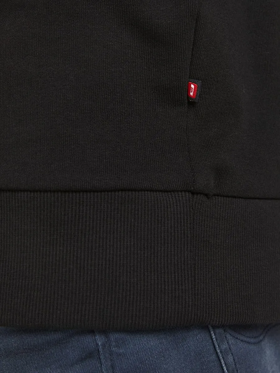Jack & Jones JJEHOLMEN Sweat Crew Neck Noos Felpa, Black, Medium - immagine 7
