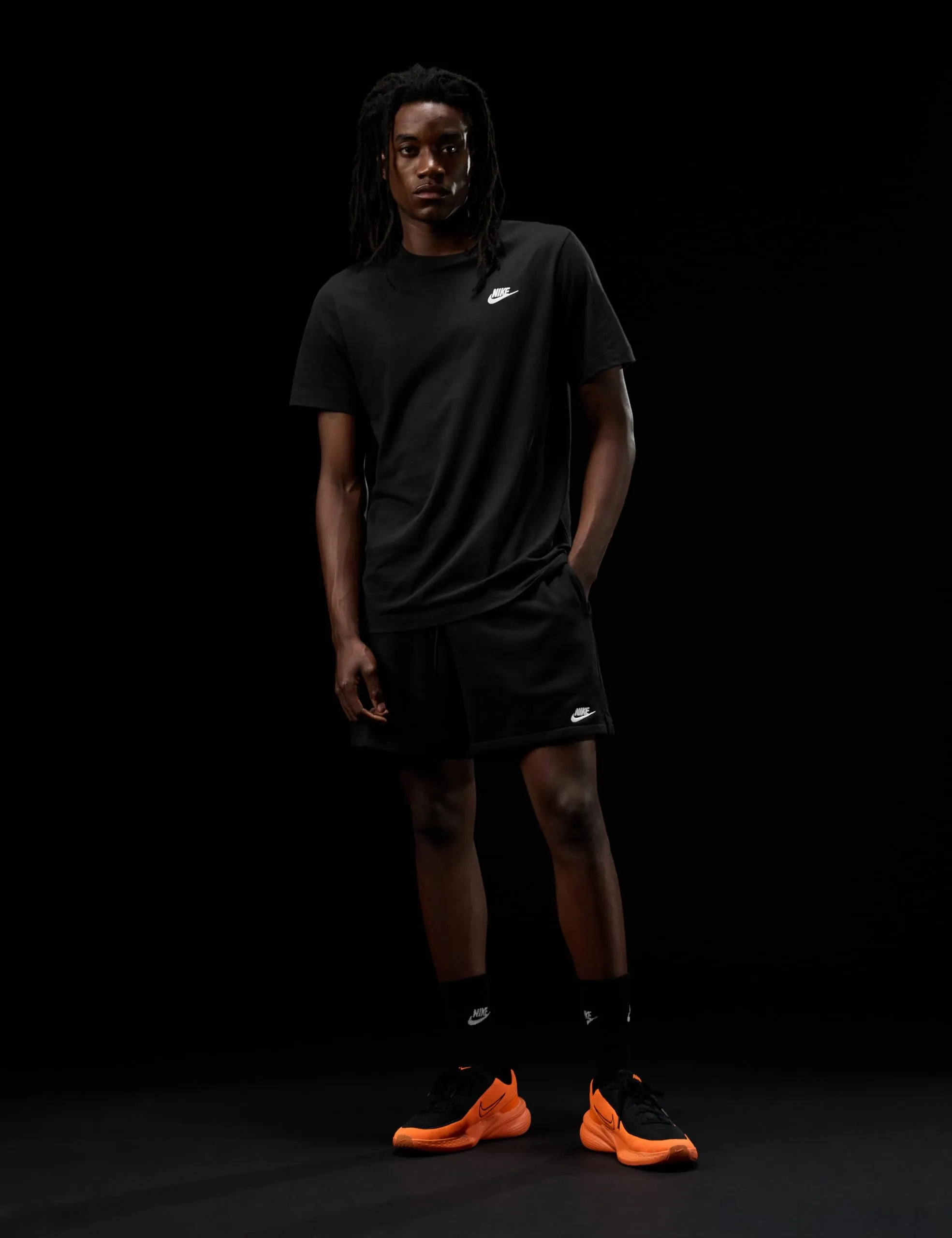 Nike NSW Club Tee, Black White, XXL - immagine 7