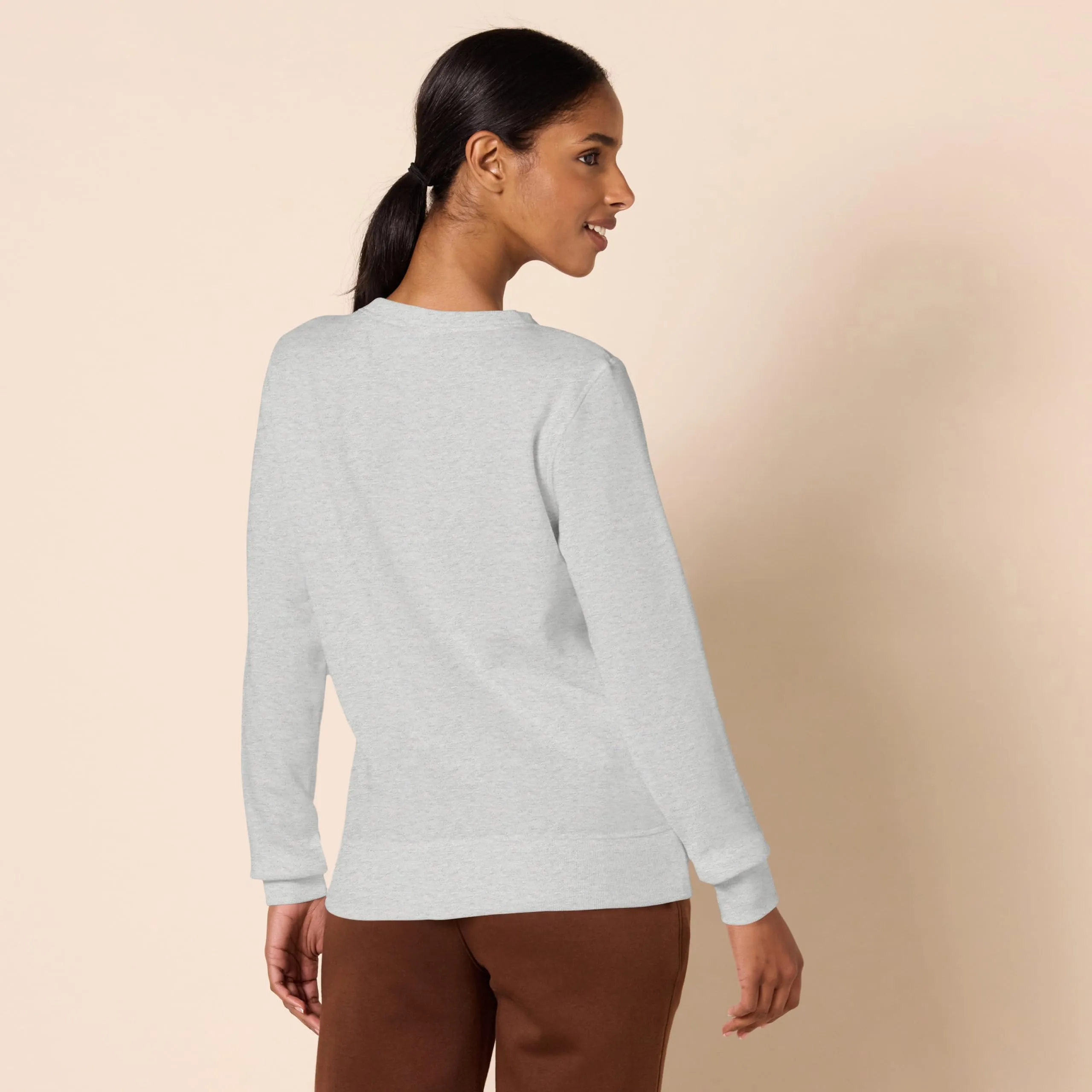Amazon Essentials Wae50014fl18 Felpa Donna, Grigio Light Grey Heather, Small - immagine 2