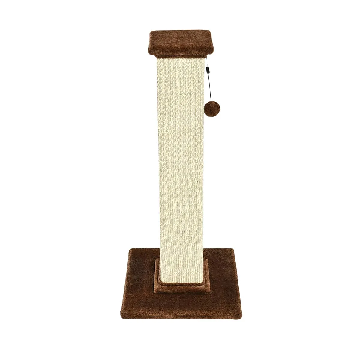 Amazon Basics Tiragraffi per Gatti da Interno, 90 cm, Marrone - immagine 2