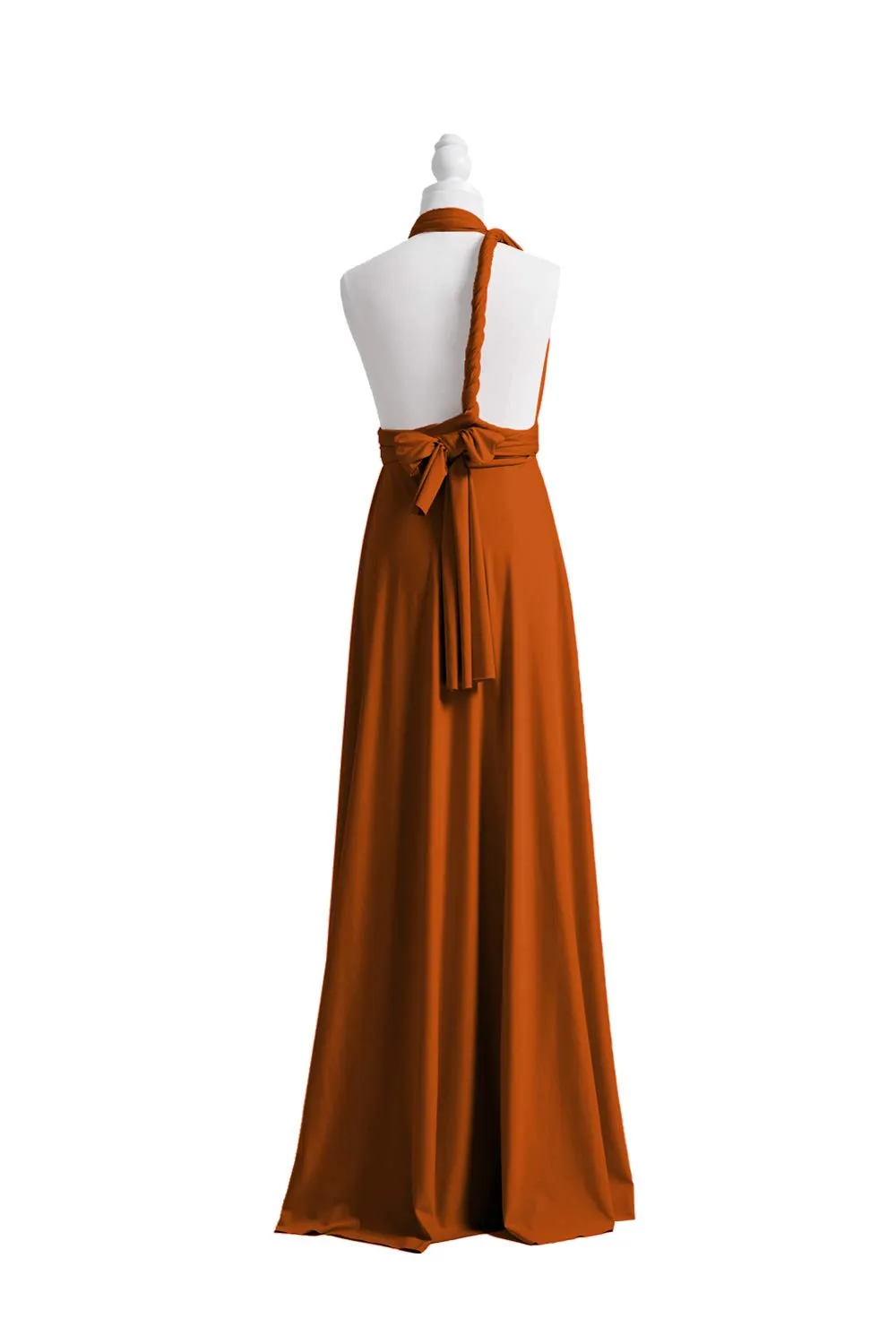 72styles Abito Cerimonia Donna Vestito Elegante Infinity Damigella d'Onore - immagine 4