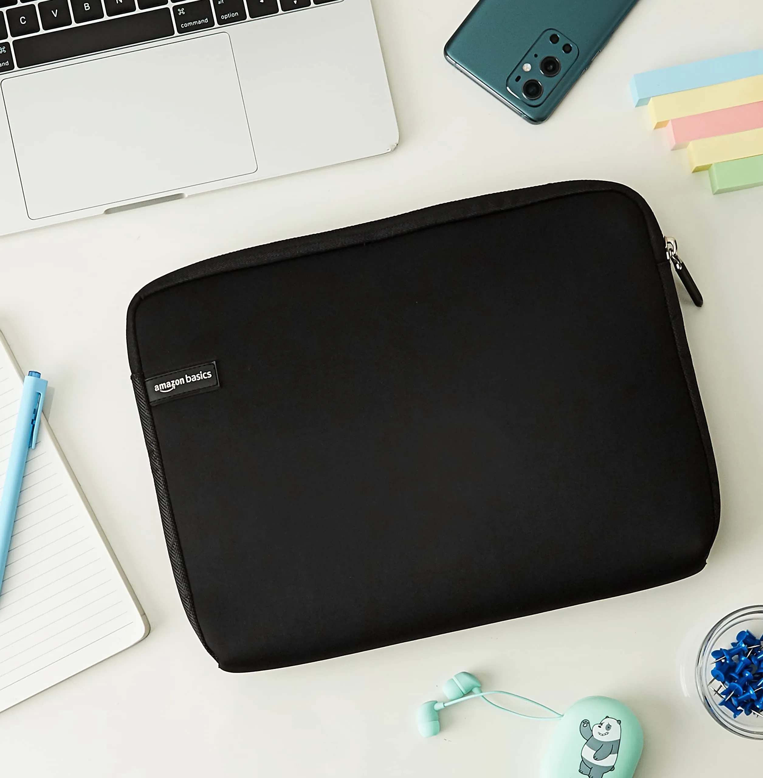 Amazon Basics Custodia per Laptop 11,6 pollici, Nero - immagine 8