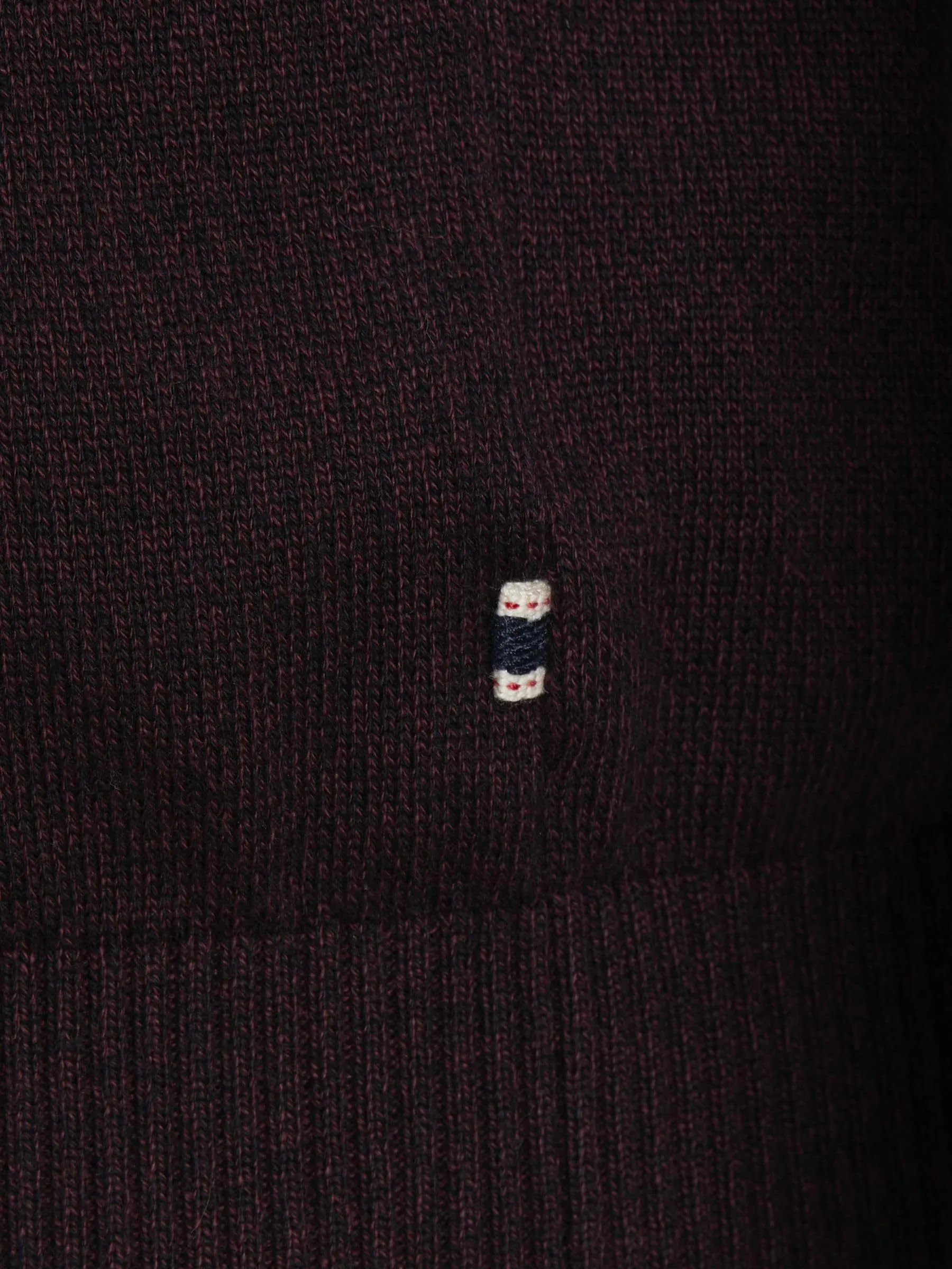 Jack & Jones Jjebasic Knit Crew Neck Noos Sweatshirt - Port Royale Detail: Twisted with Black, X-Small - immagine 6