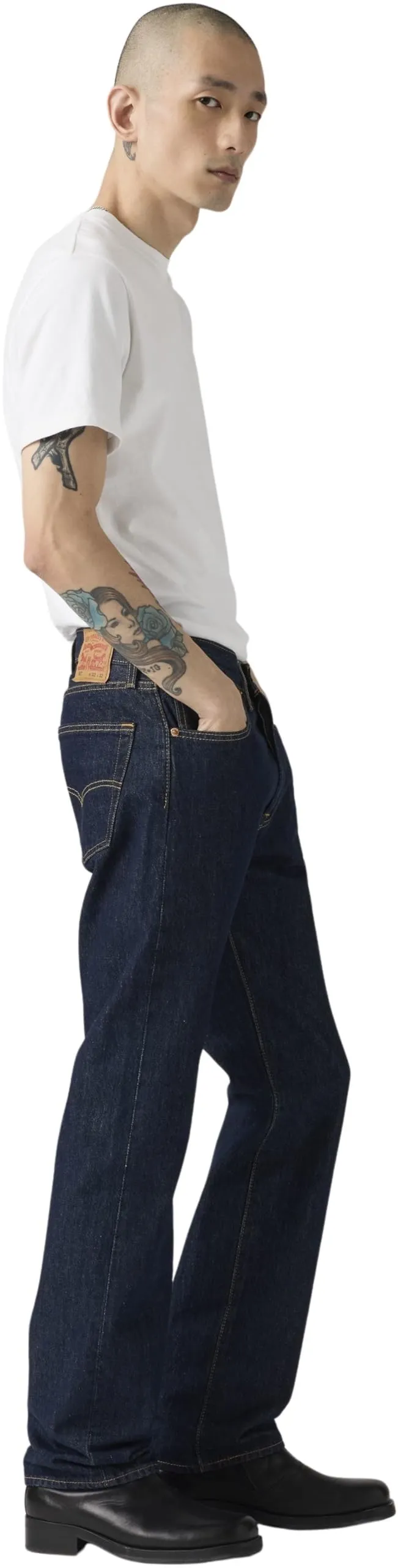 Levi's 501 Original Fit Jeans, Rinse, 33W / 34L - immagine 2