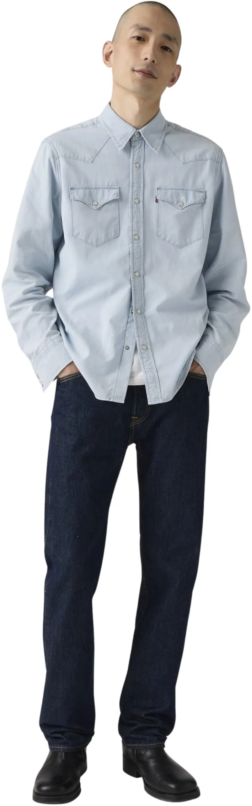 Levi's 501 Original Fit Jeans, Rinse, 33W / 34L - immagine 5