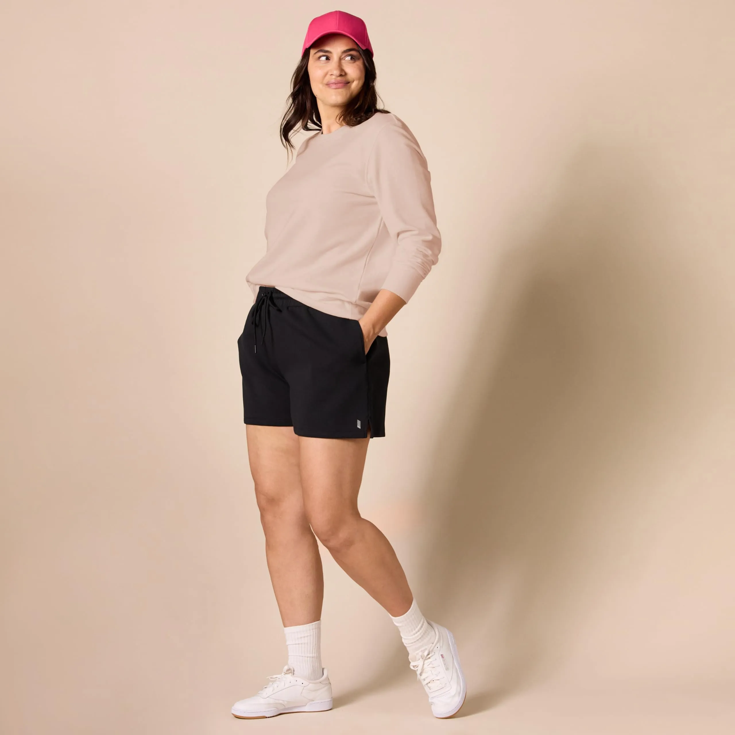 Amazon Essentials Wae50014fl18 Felpa Donna, Rosa (Light Pink), XS - immagine 7