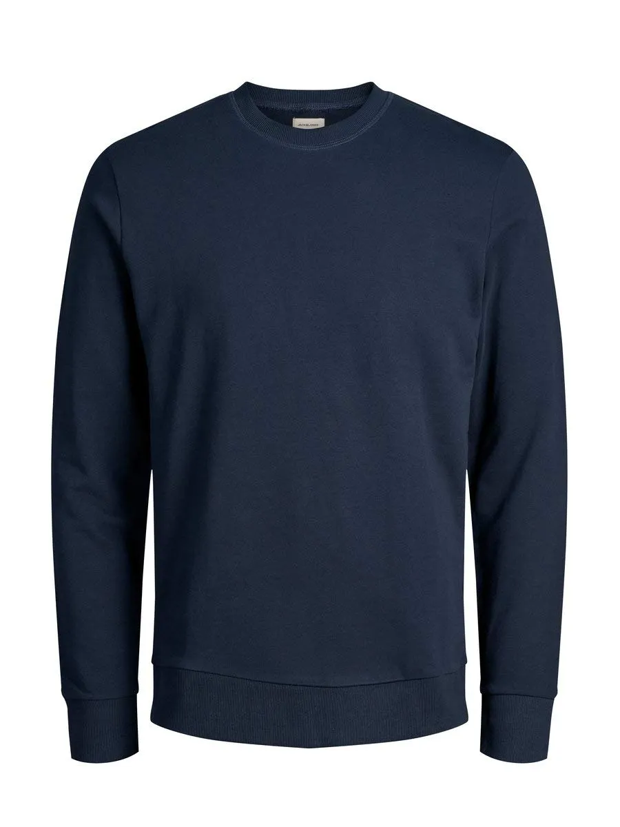 Jack & Jones JJEHOLMEN Sweat Crew Neck Noos Felpa - Navy Blazer, XXL - immagine 1