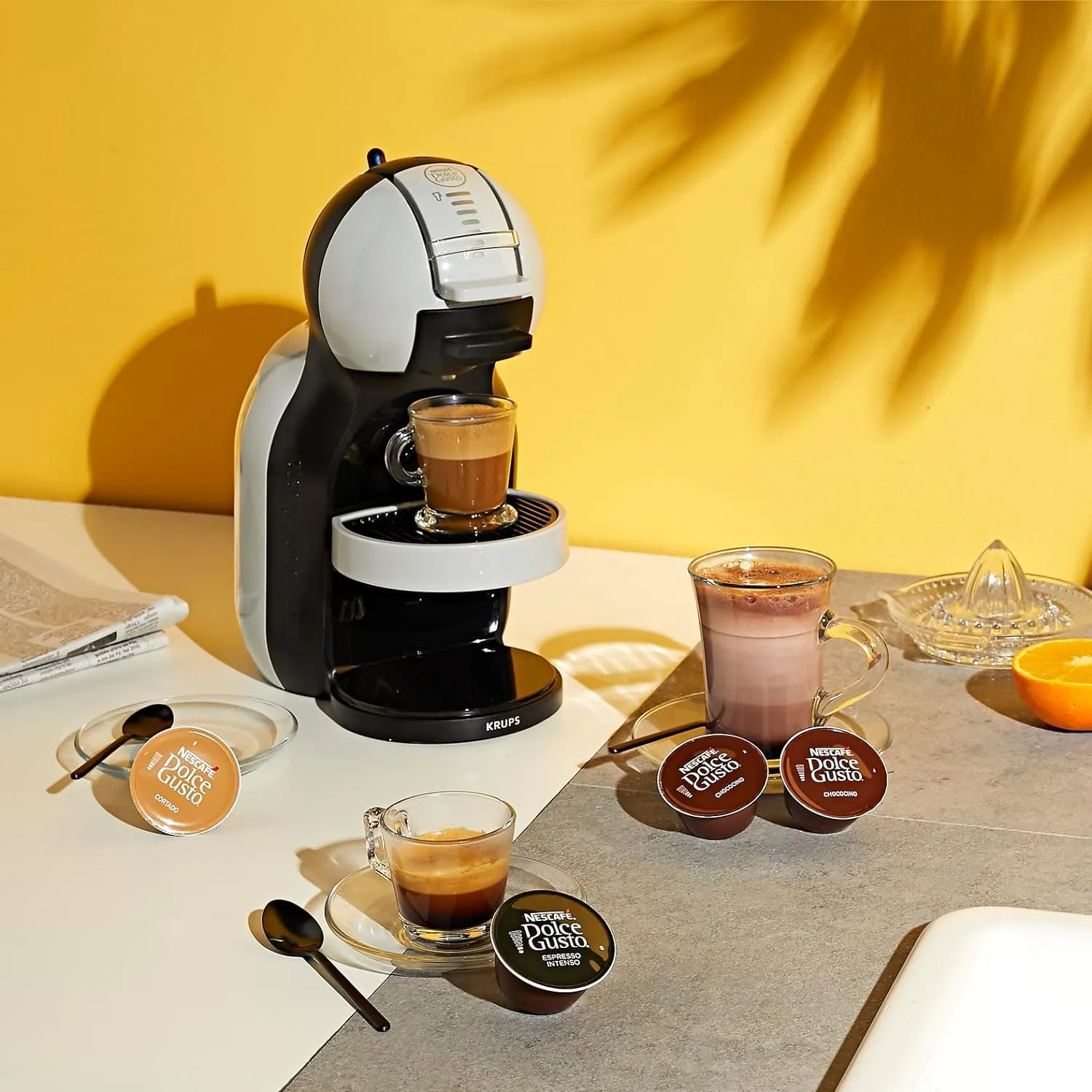 Krups Nescafé Dolce Gusto Mini Me Macchina per Caffè Espresso Automatica, Grigio e Nero - immagine 5