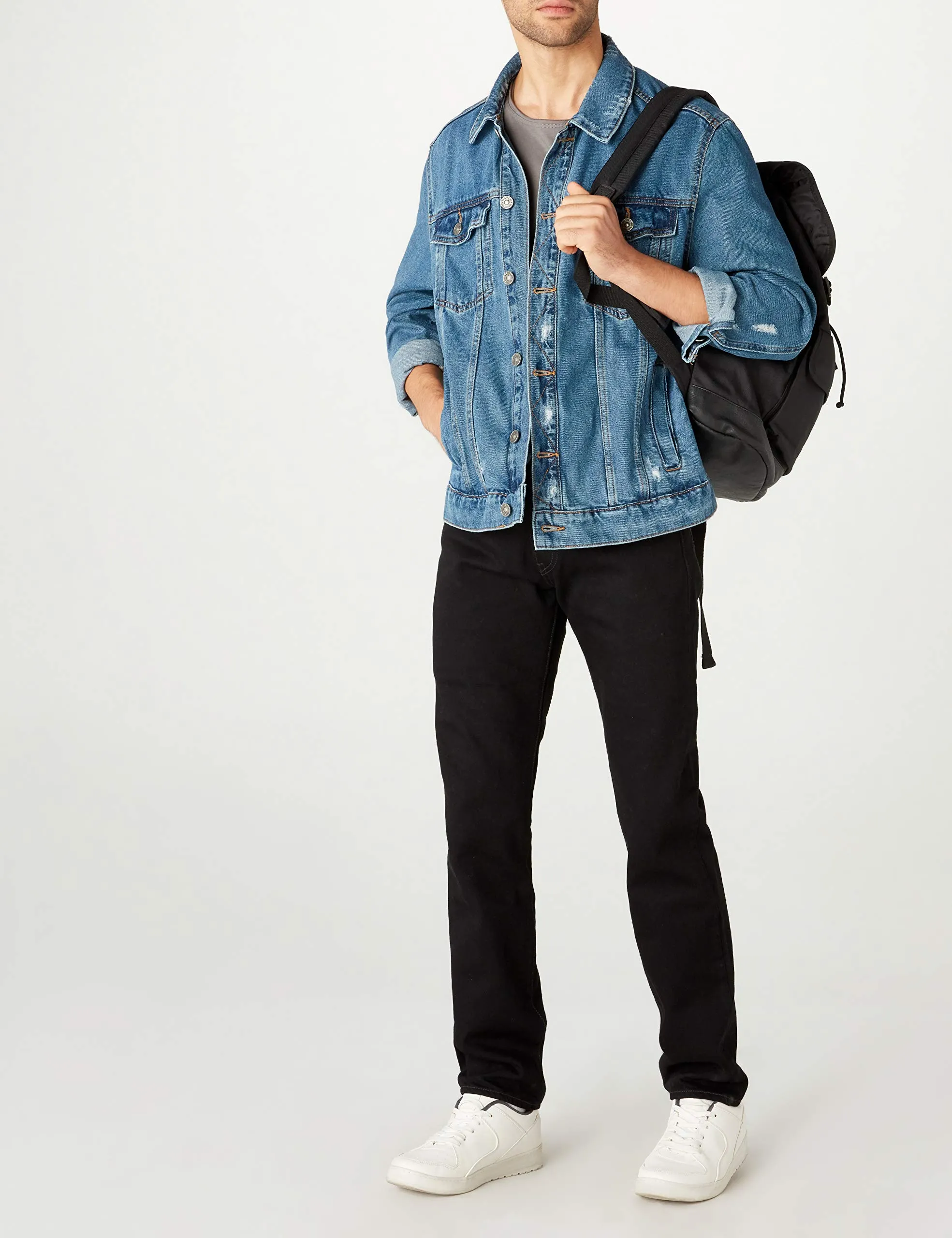 Levi's 501 Original Fit Jeans, Nero, 33W / 32L - immagine 2