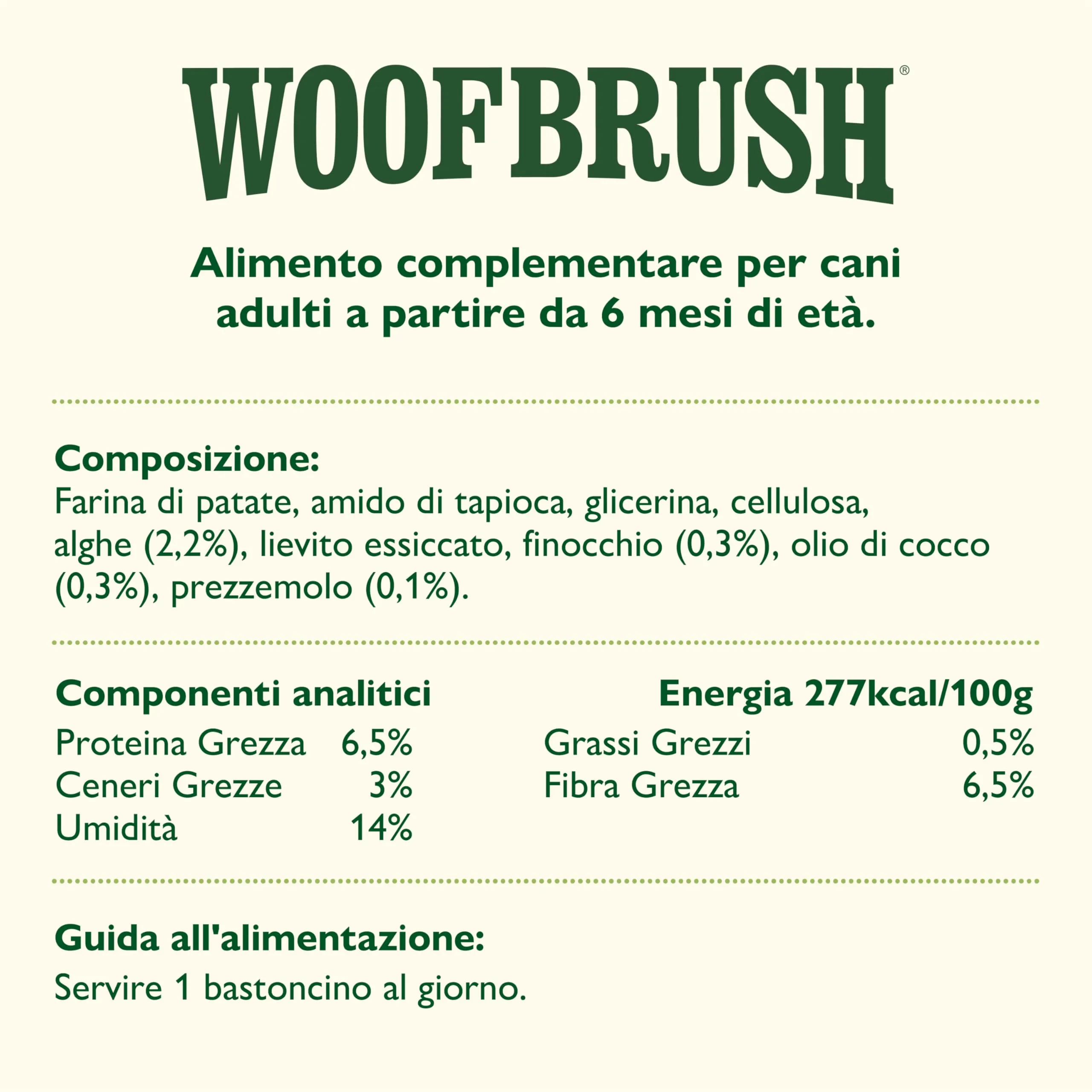 Lily's Kitchen Woofbrush Bastoncini Dentali Grandi per Cani Adulti (7 x 47g) - immagine 6