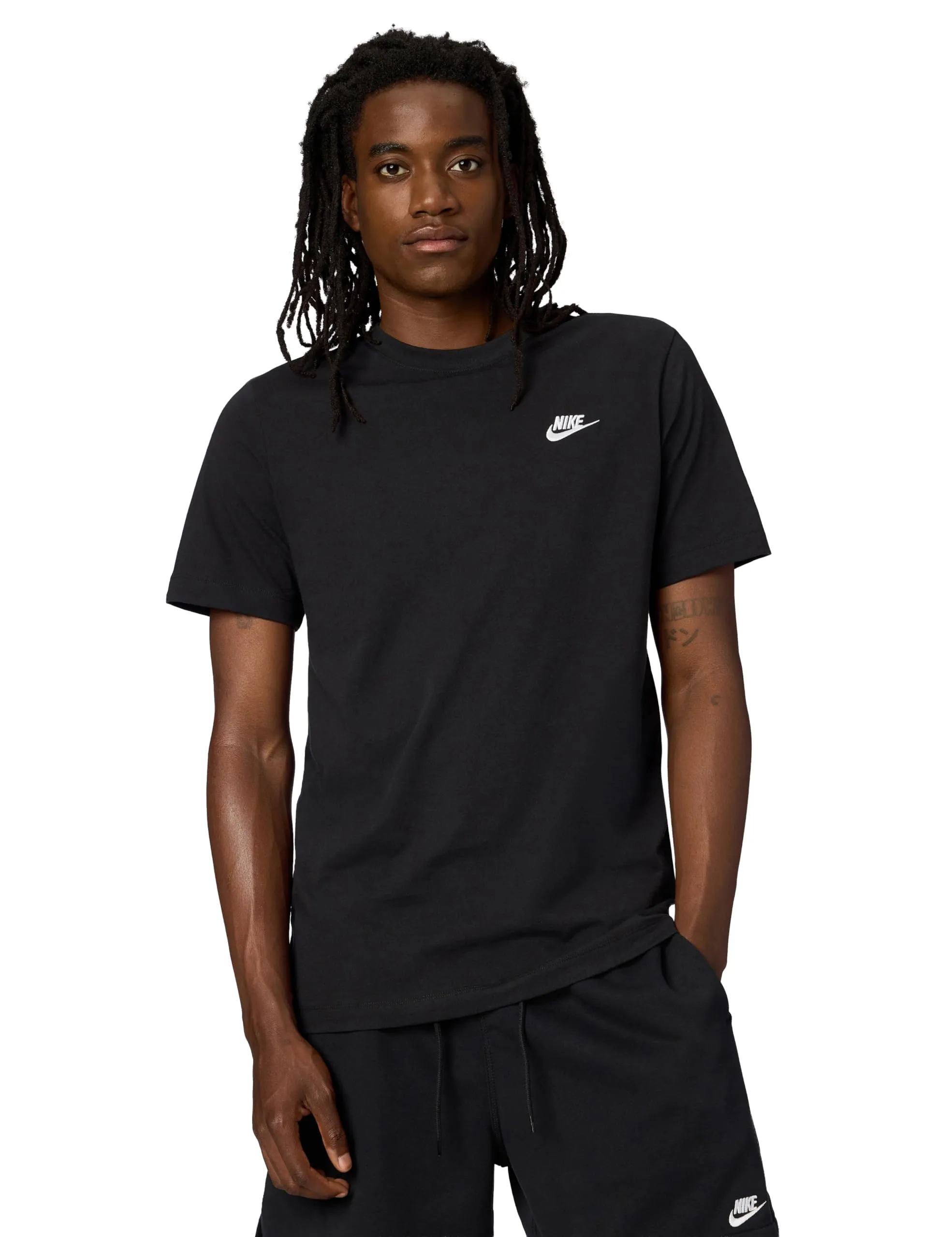 Nike NSW Club Tee, Black White 01, XS - immagine 1