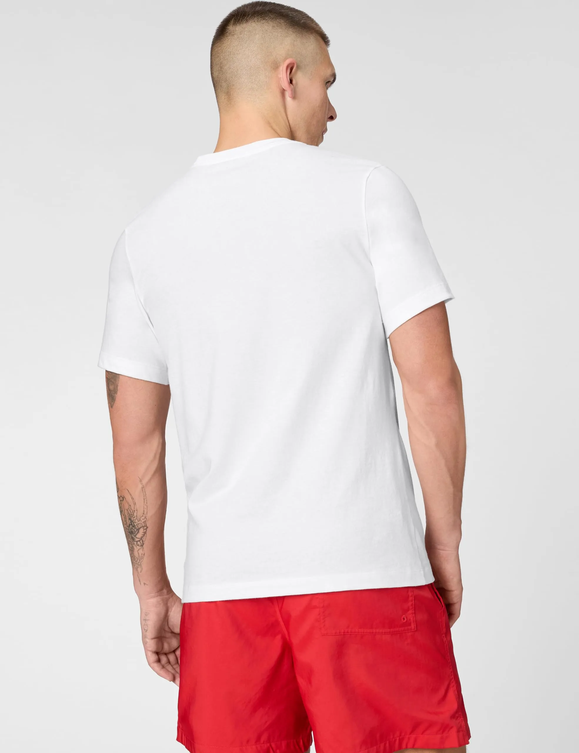 Nike NSW Club Tee, White Black, XL - immagine 4