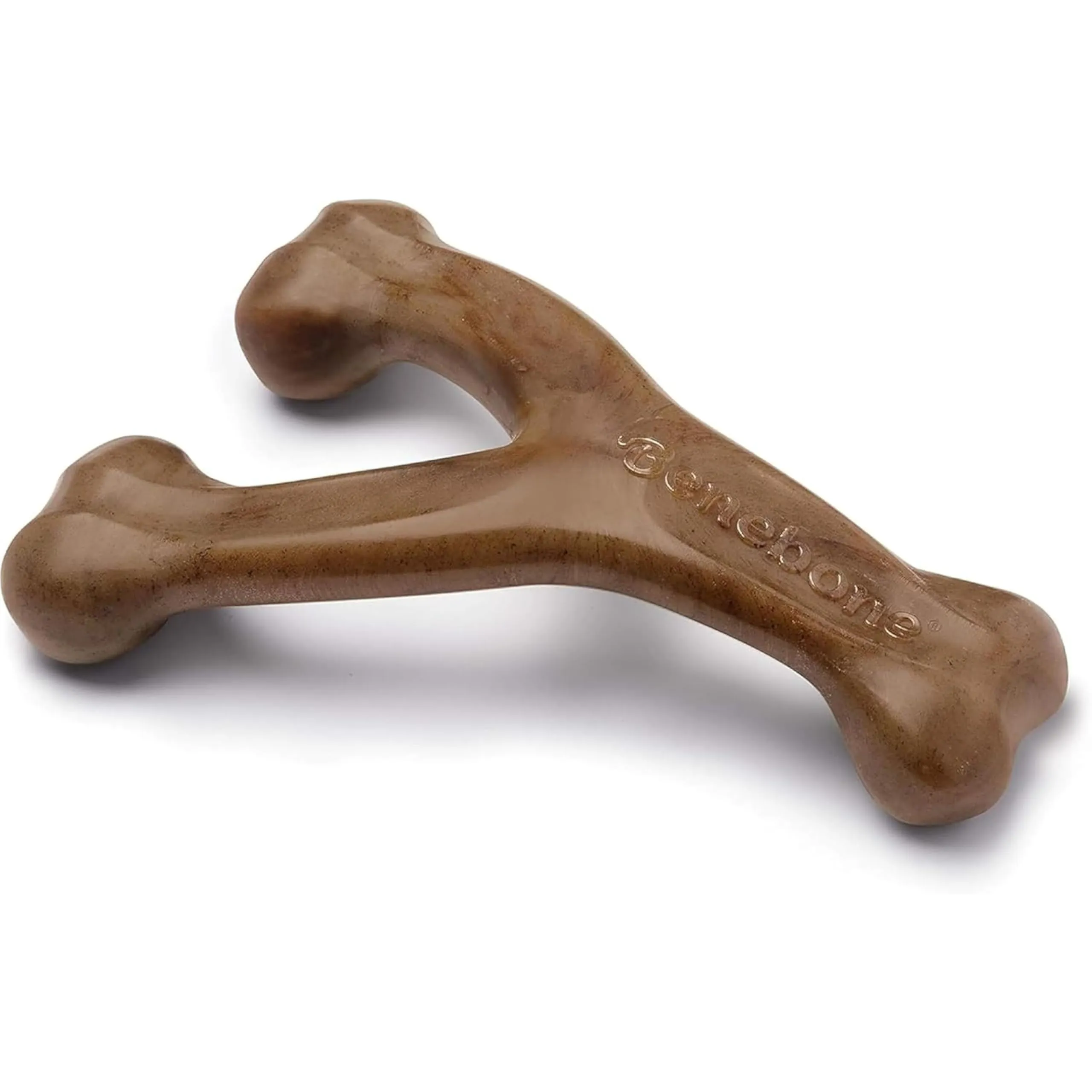 Benebone Wishbone Gioco da Masticare per Cani, Bacon Reale, Piccolo - immagine 1