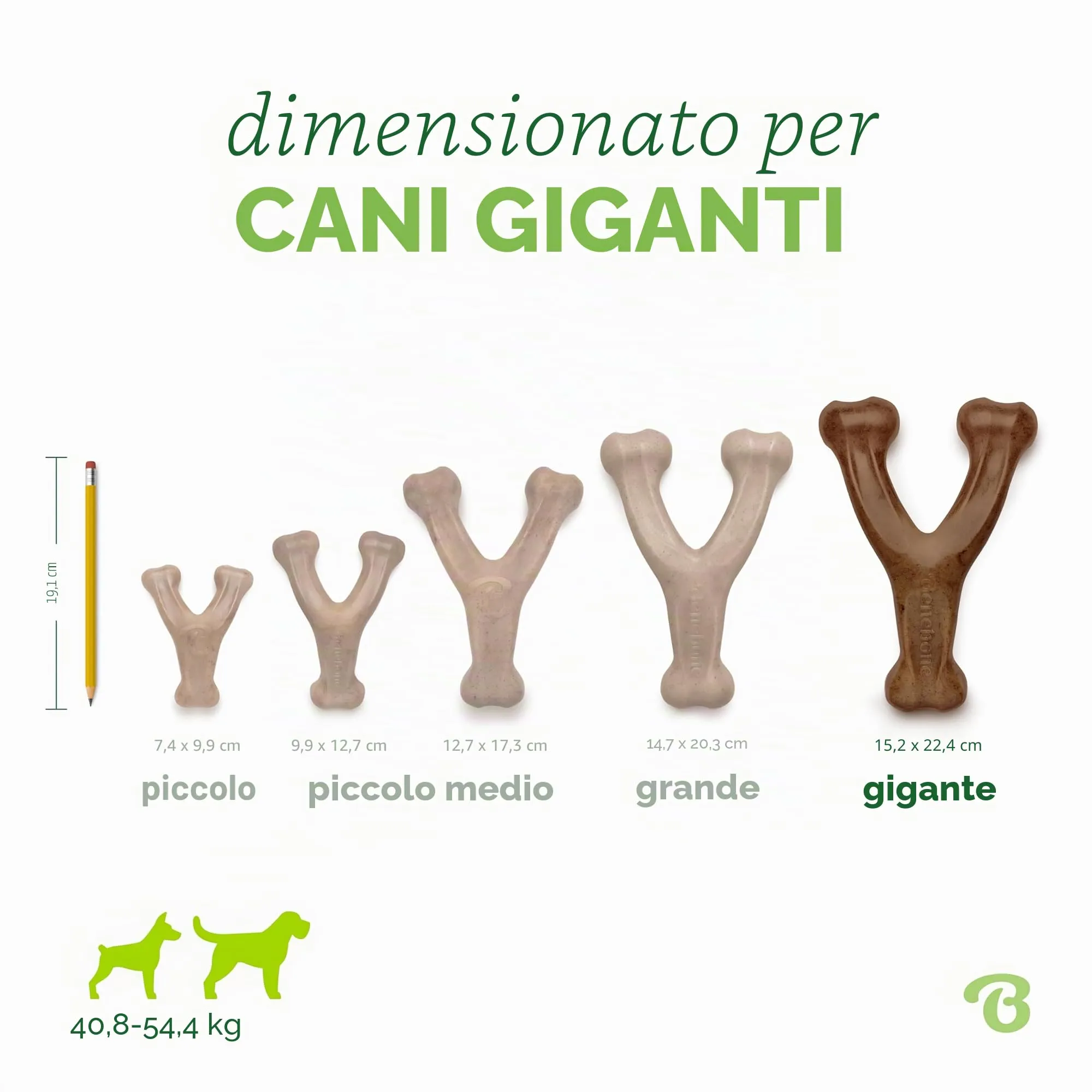 Benebone Wishbone Gioco da Masticare per Cani, Bacon Reale, Giant - immagine 4
