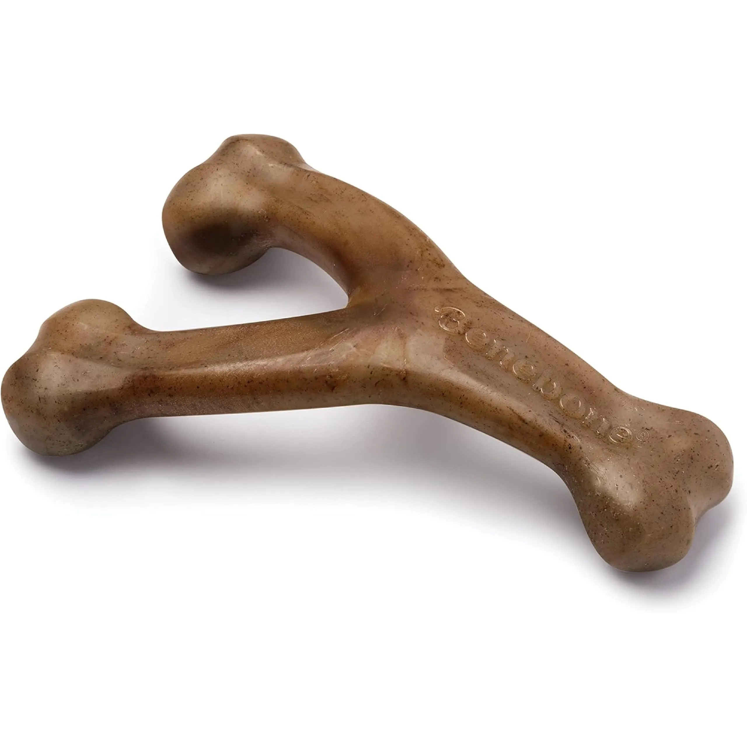 Benebone Wishbone Gioco da Masticare per Cani, Bacon Reale, Medio - immagine 1