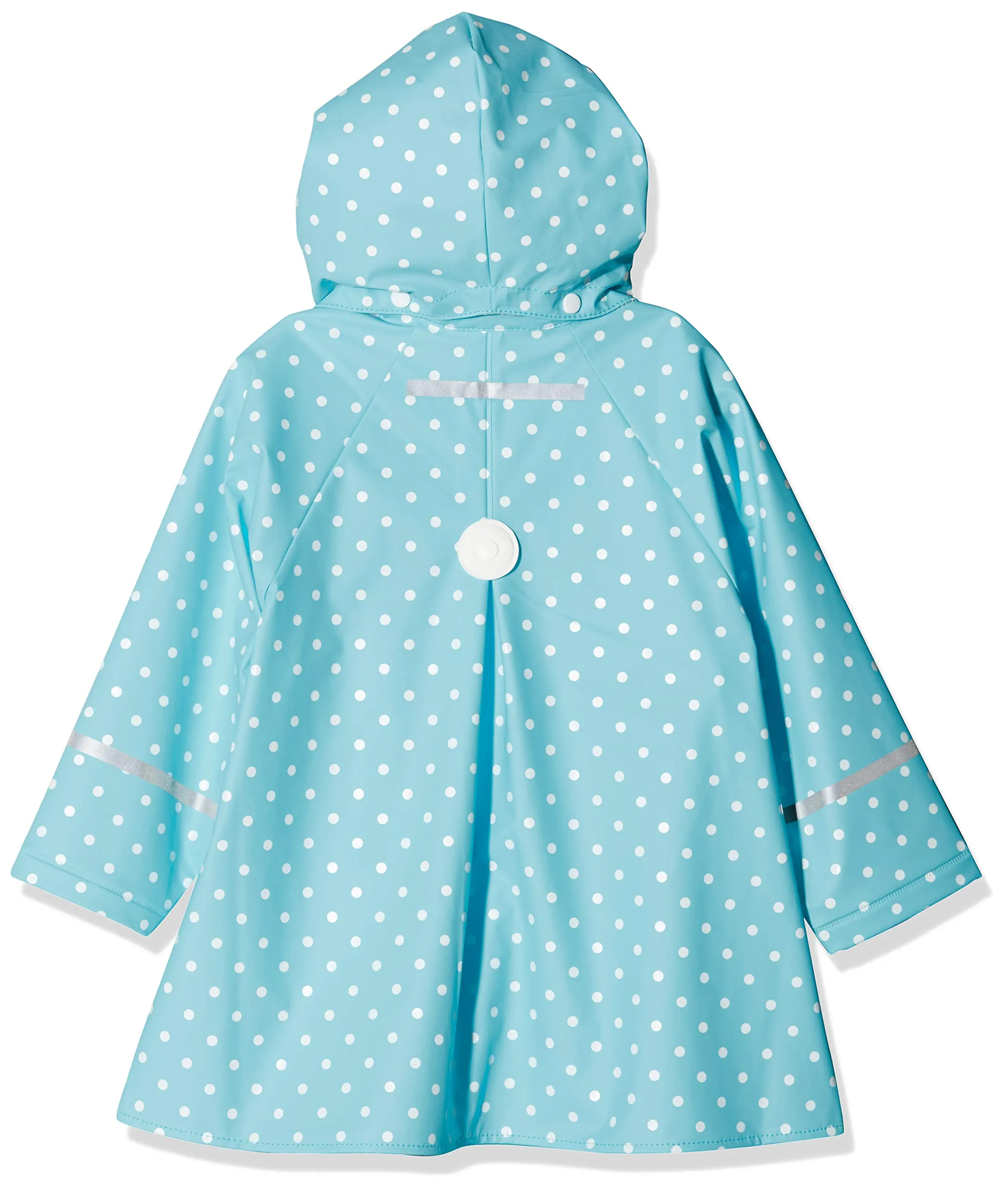 Playshoes Giacca da pioggia impermeabile e antivento Unisex per bambini e ragazzi, punti turchesi, 86 - immagine 2