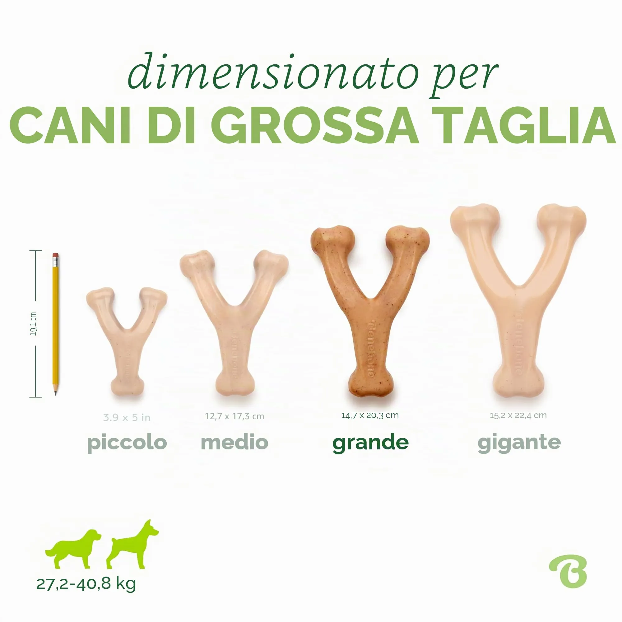 Benebone Wishbone Gioco da Masticare per Cani, Large, Pollo Reale - immagine 4