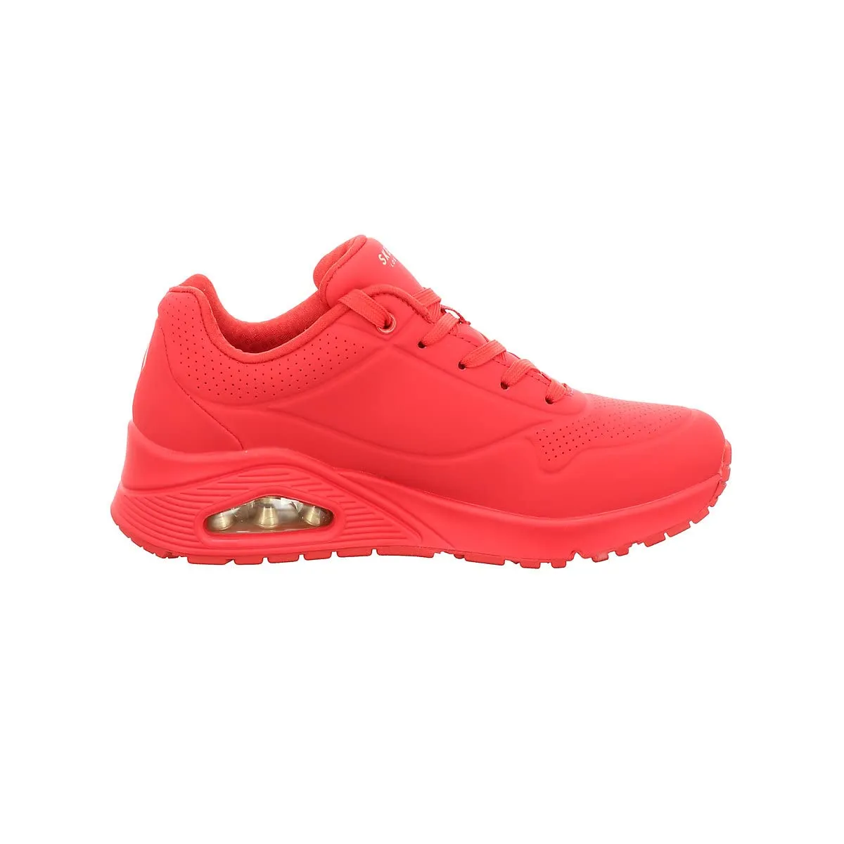 Skechers Uno Stand On Air Donna, Red Durabuck/Mesh, 35 EU - immagine 6