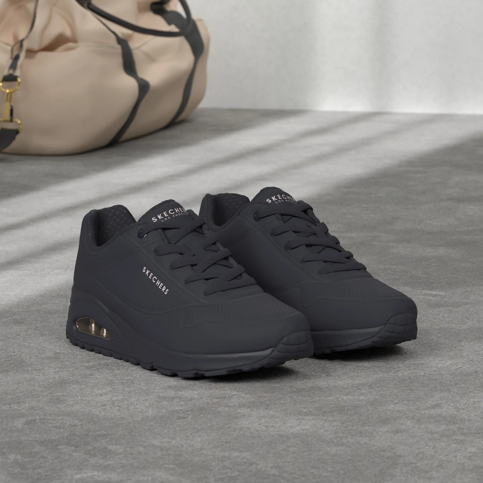 Skechers Uno Stand On Air Scarpe da ginnastica Donna, Nero, 35 EU - immagine 2