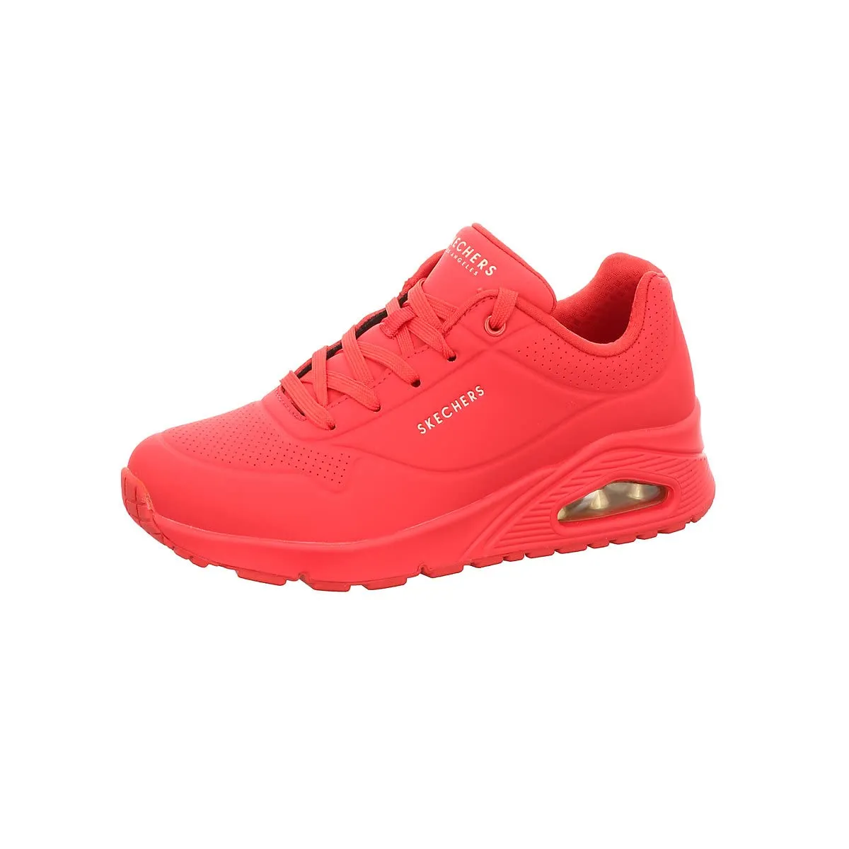 Skechers Uno Stand On Air Scarpe da ginnastica Donna, Red Durabuck, 36.5 EU - immagine 4