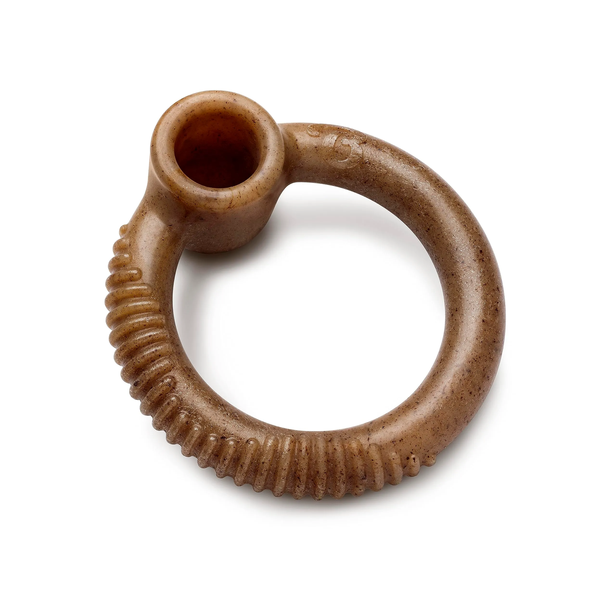 Benebone Ring Gioco da Masticare per Cani, Bacon Reale, Medio - immagine 1