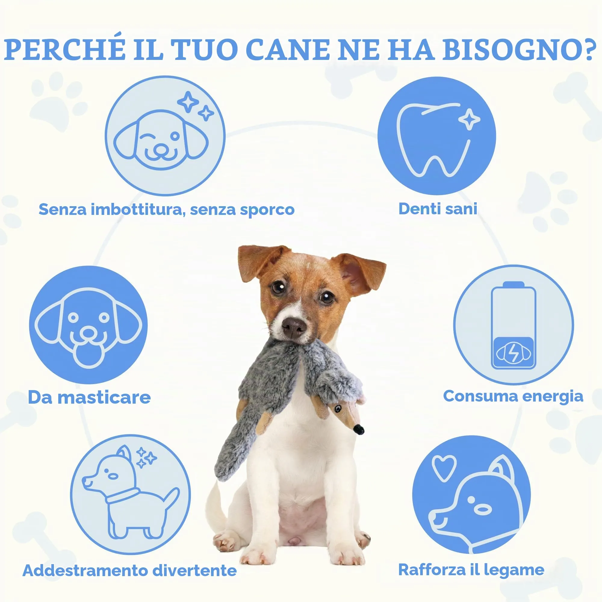 SHARLOVY Giocattoli cigolanti per cani di piccola taglia, senza imbottitura, confezione da 2 pezzi - immagine 5