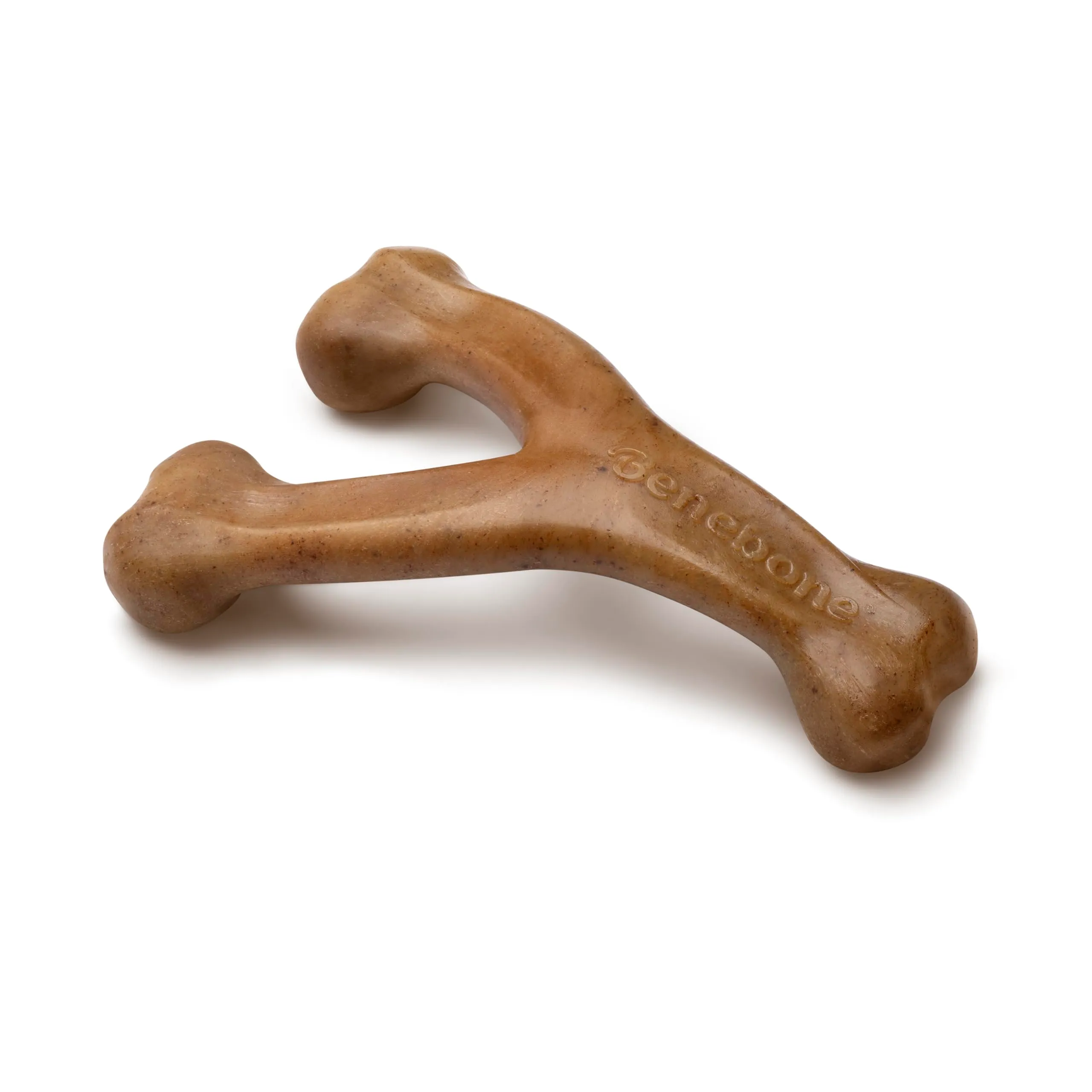 Benebone Wishbone Giocattolo da masticare per cani, gusto anatra, Taglia L - immagine 2
