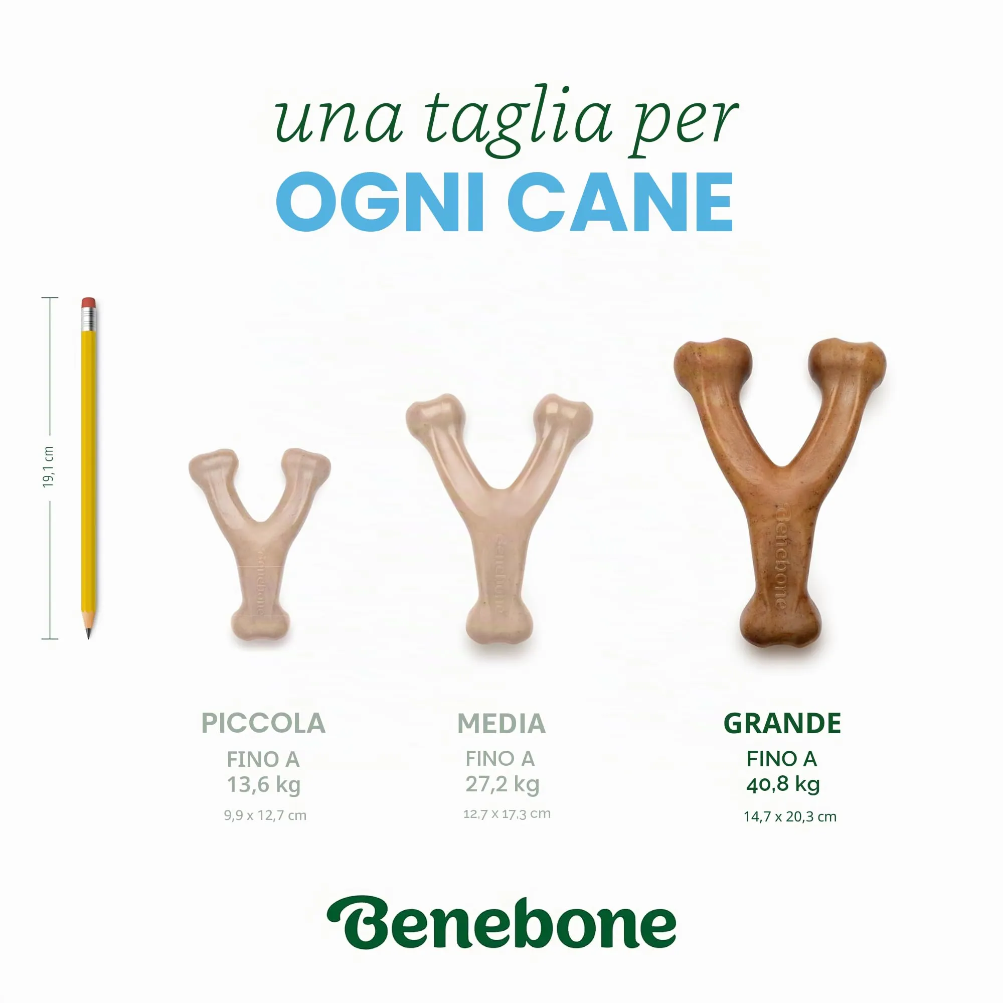 Benebone Wishbone Giocattolo da masticare per cani, gusto anatra, Taglia L - immagine 5