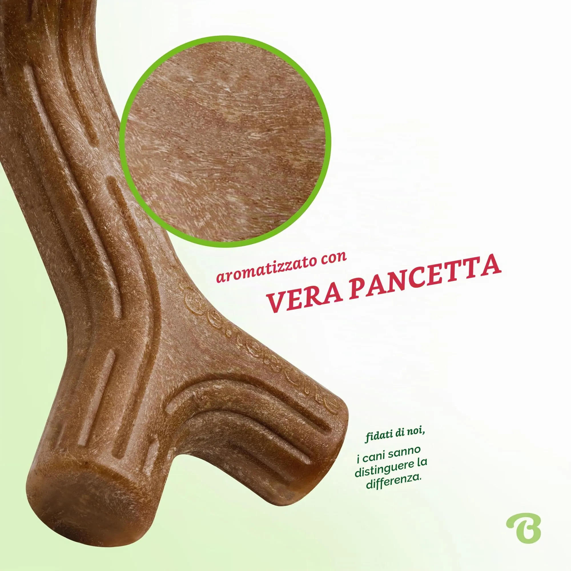 Benebone Bacon Stick Gioco da Masticare per Cani, Piccolo - immagine 2