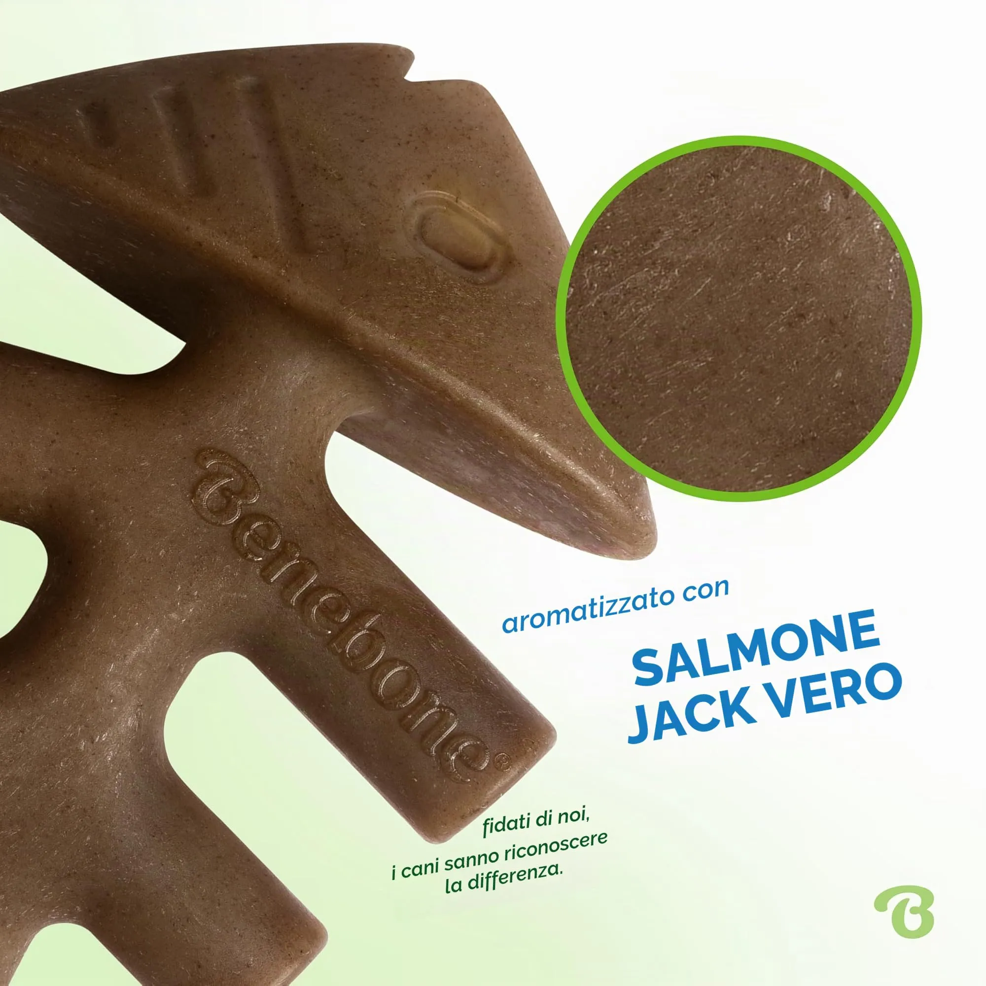 Benebone Fishbone Gioco da Masticare per Cani, Grande - immagine 2