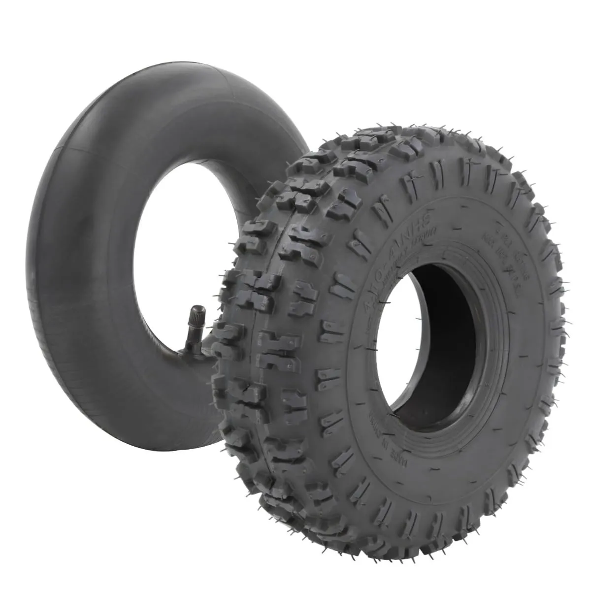 STI Gomma 4" 4.10-4" per Mini Quad ATV con Camera d'Aria - immagine 2