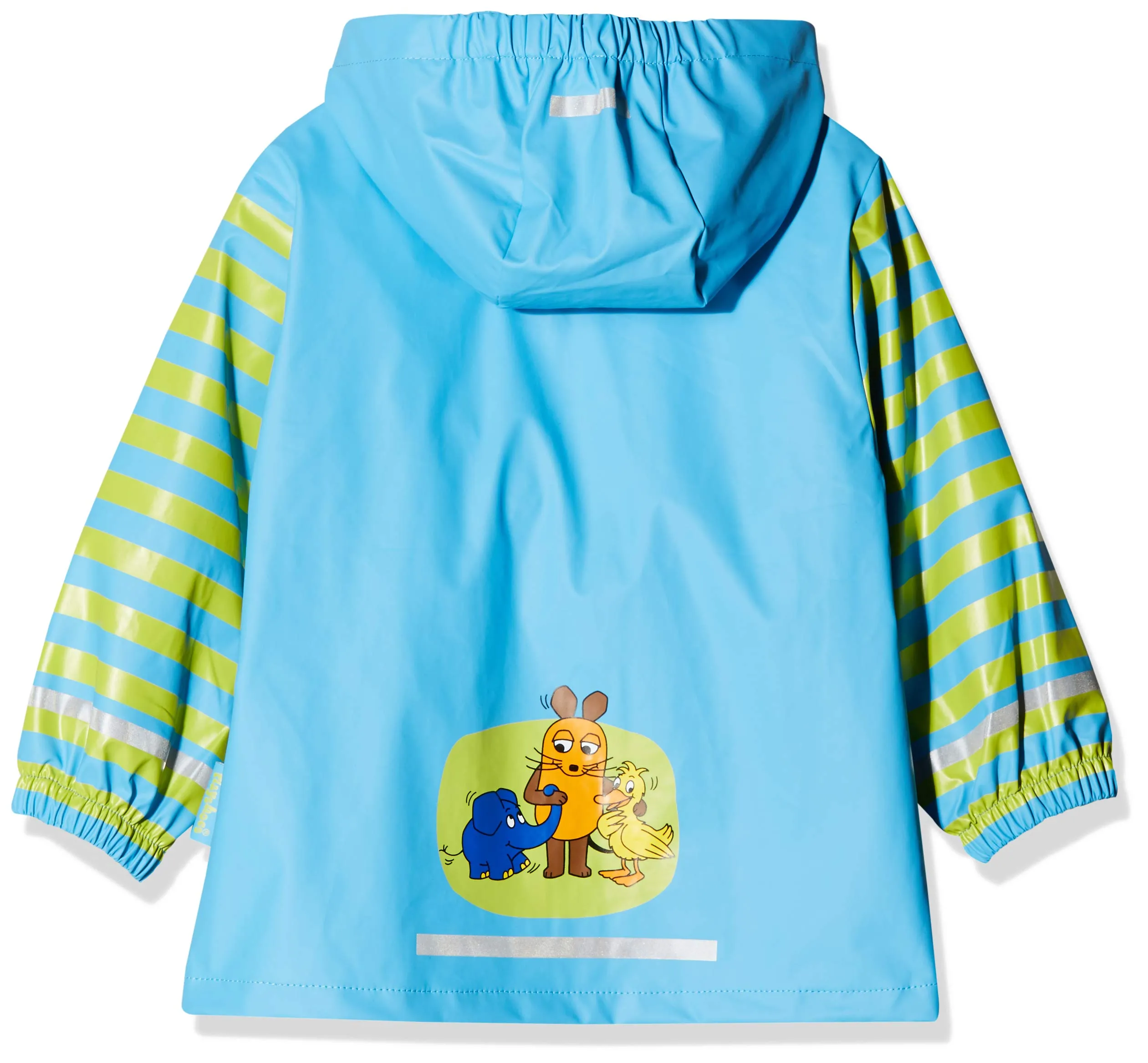Playshoes Giacca da pioggia Unisex per Bambini e Ragazzi, Blu Il Topo, 140 - immagine 2