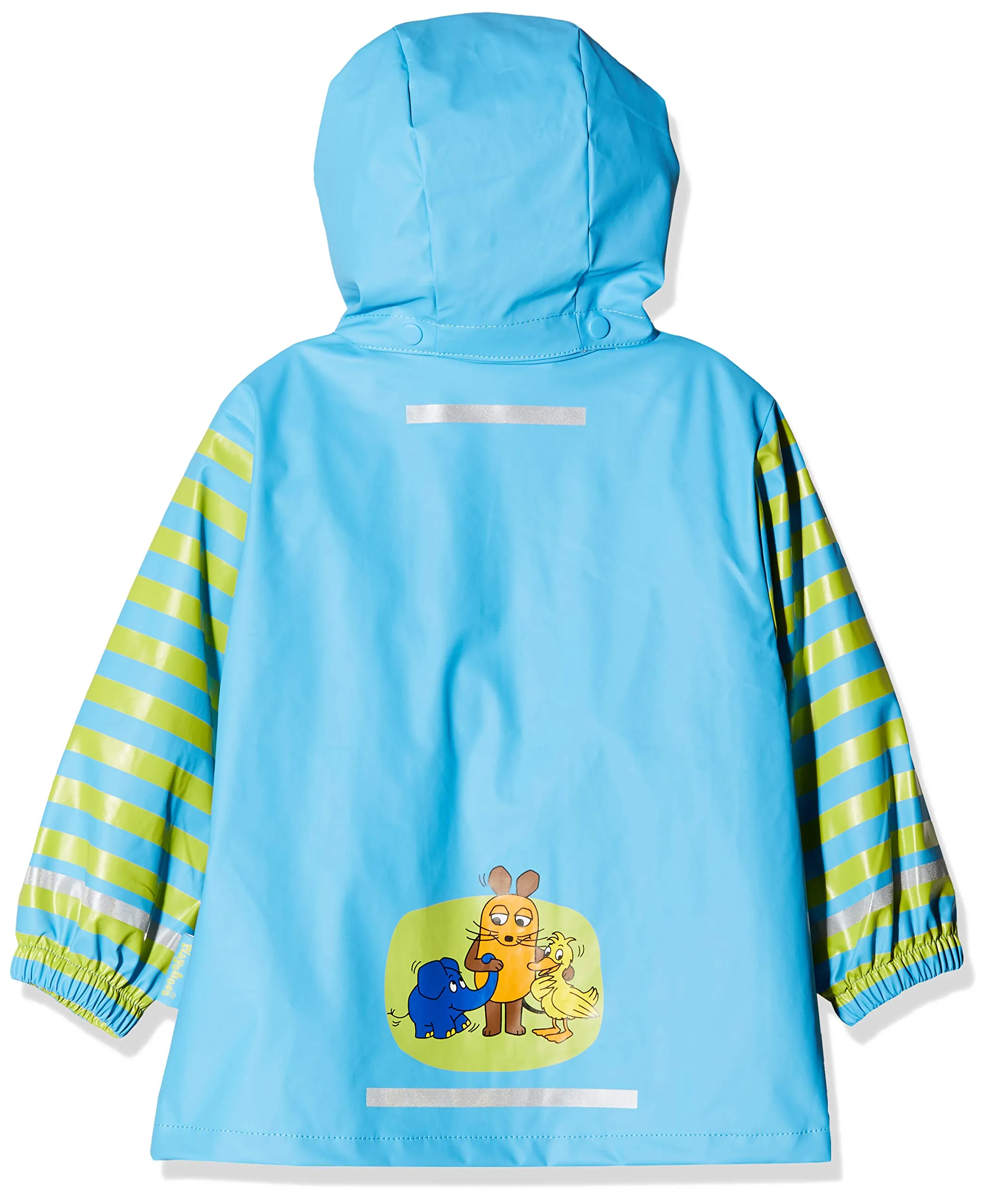 Playshoes Giacca da pioggia Unisex per Bambini e Ragazzi, Blu Il Topo, 140 - immagine 4