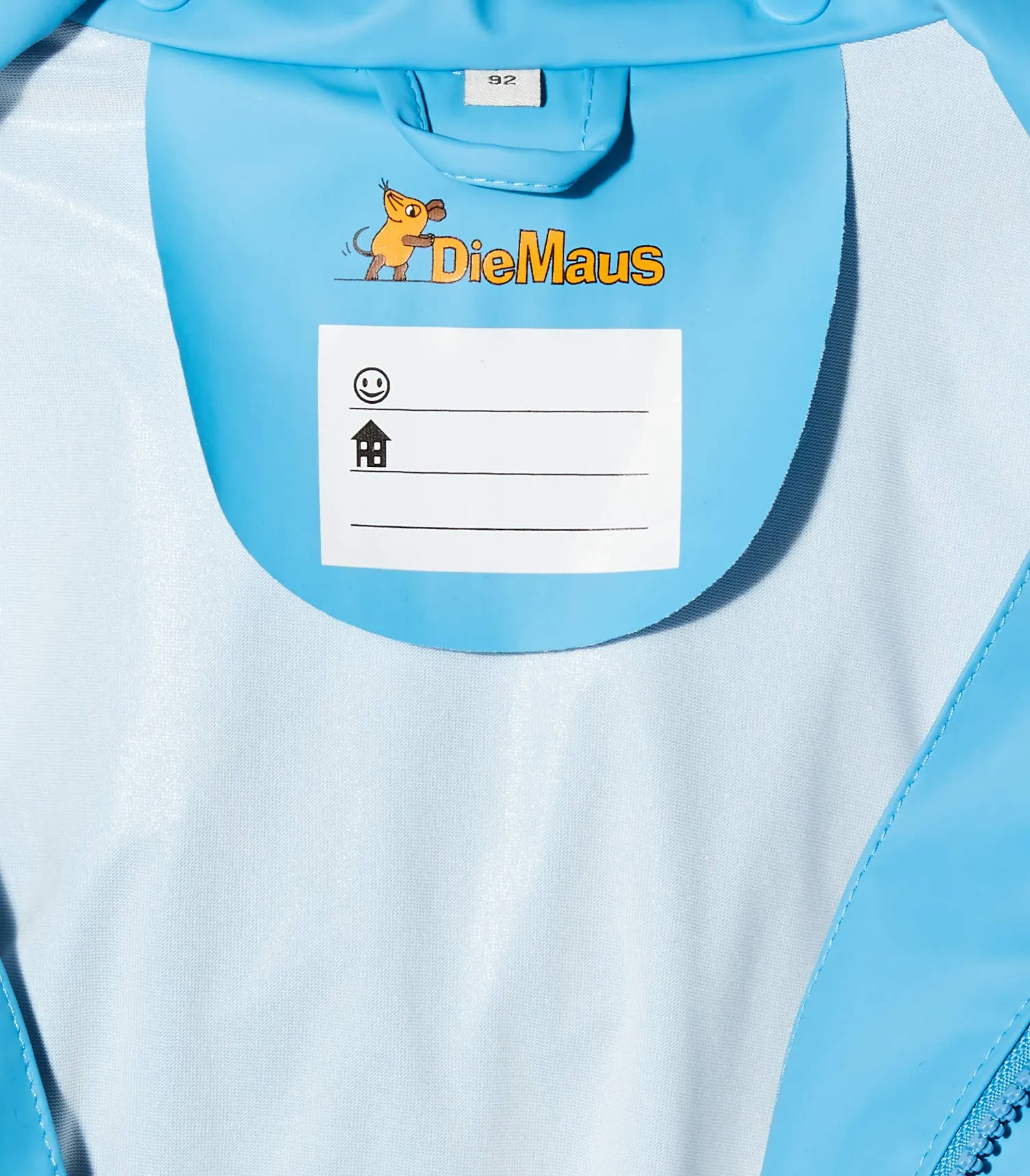 Playshoes Giacca da pioggia Unisex per Bambini e Ragazzi, Blu Il Topo, 140 - immagine 6