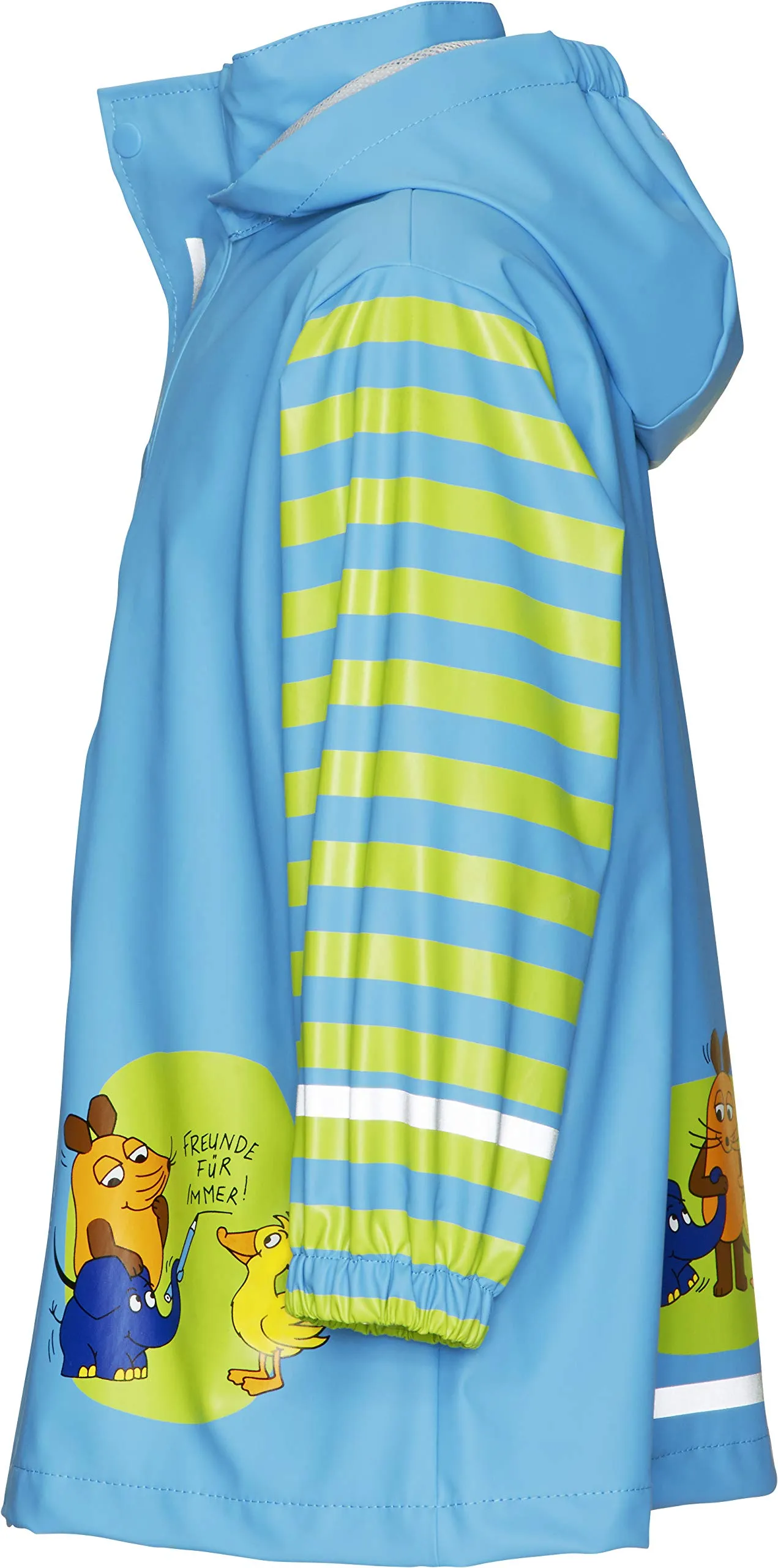 Playshoes Giacca da pioggia Unisex per Bambini e Ragazzi, Blu Il Topo, 140 - immagine 7