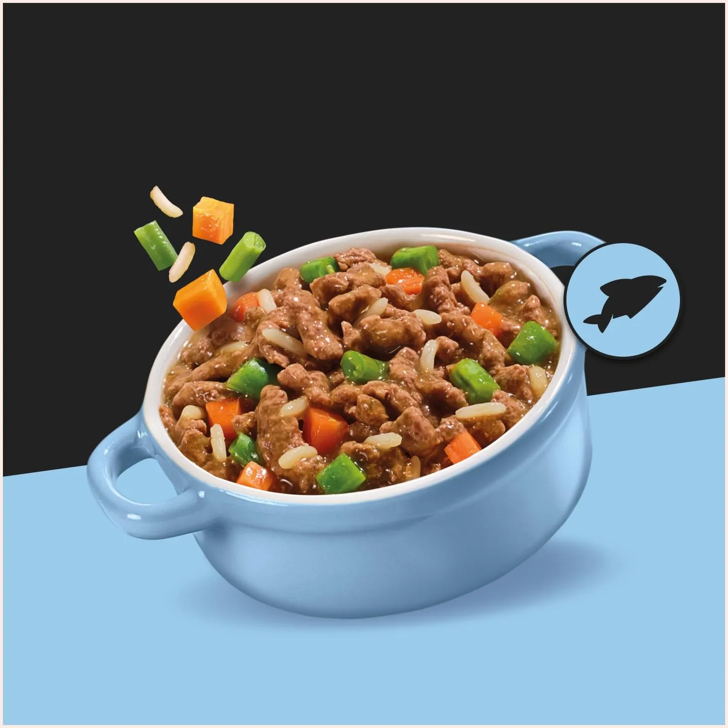 Cesar Scelta dello Chef Cibo Umido per Cani con Pesce Bianco alla Griglia, Riso Integrale e Verdure, 14 Vaschette da 150 g - immagine 4