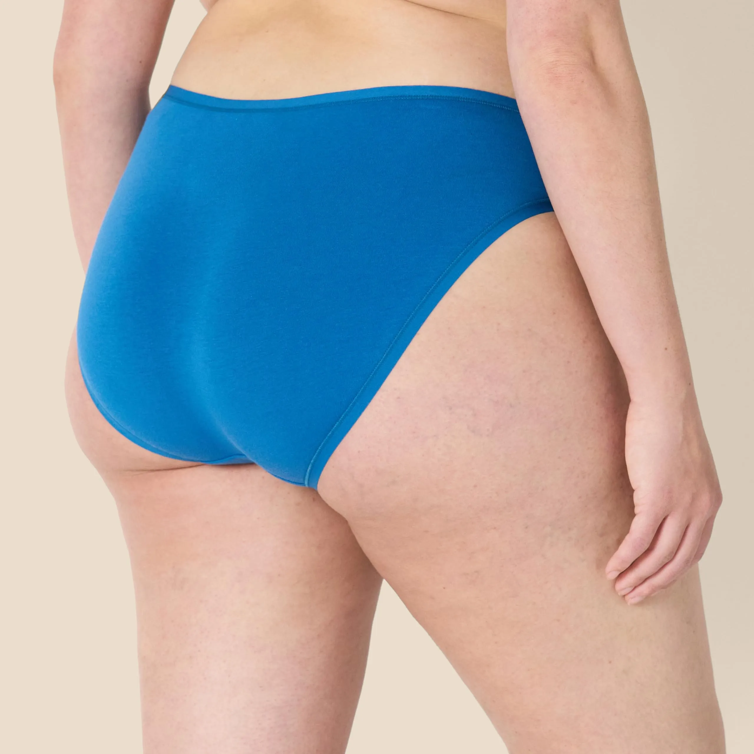 Amazon Essentials Slip Bikini in Cotone per Donna, Pacco da 6, Colori A Contrasto Graziosi, 52 - immagine 6