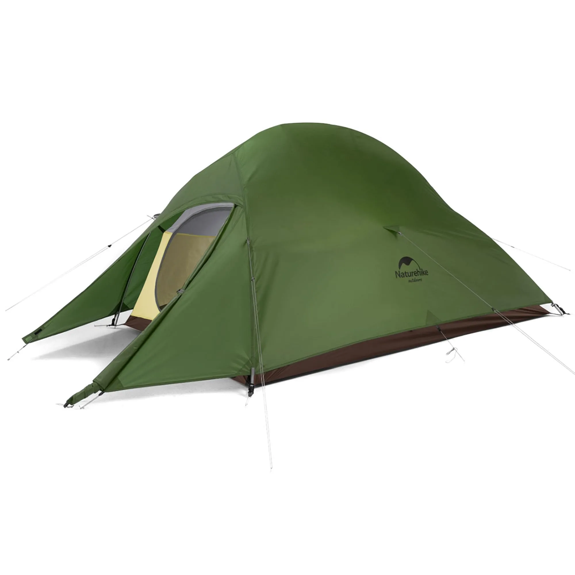 Naturehike Cloud Up 2 Tenda da Campeggio per 2 Persone, Impermeabile e Antivento, Ultraleggera per Trekking (Forest green) - immagine 1