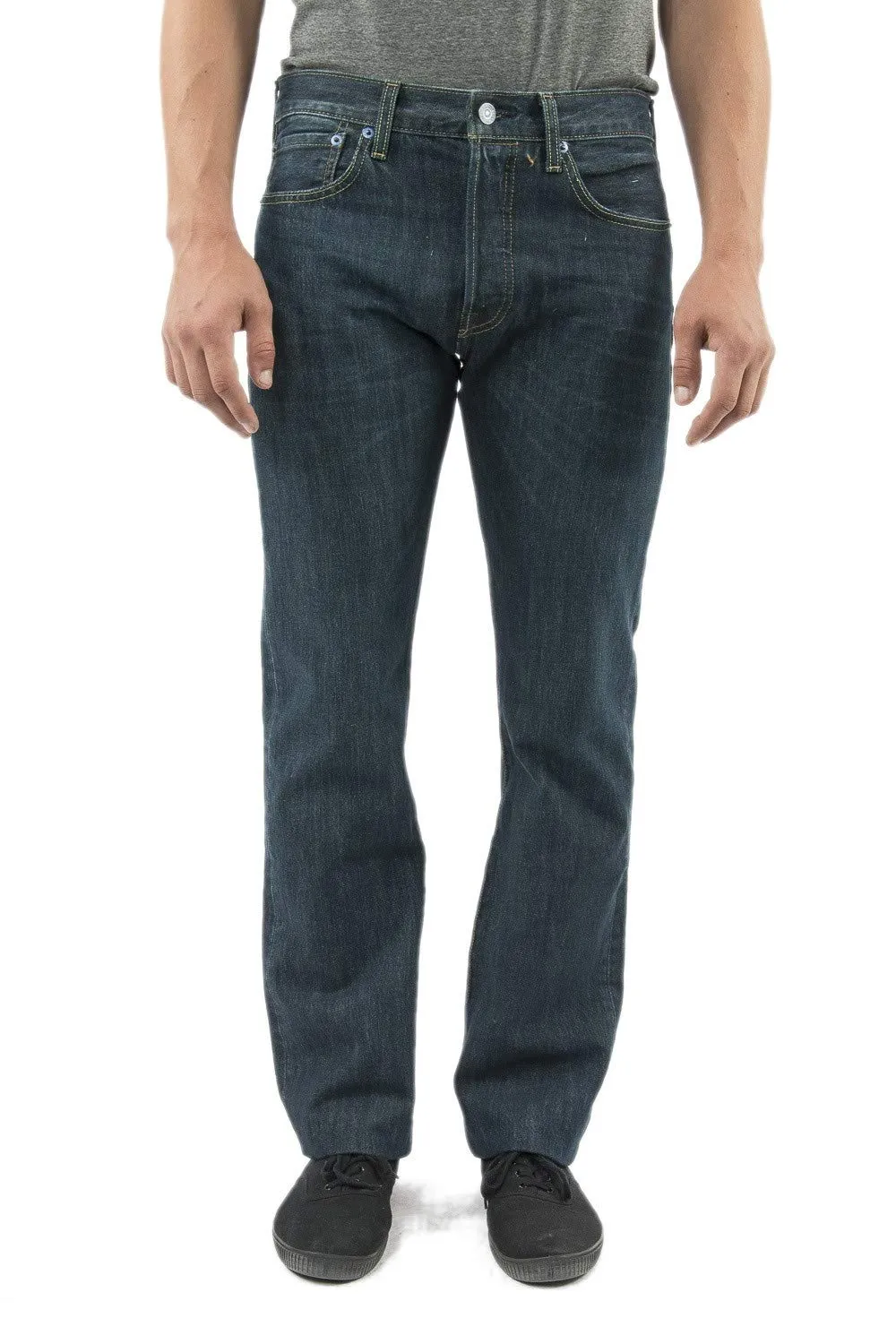 Levi's 501 Original Fit Men's Jeans, Snoot, 28W / 32L - immagine 1