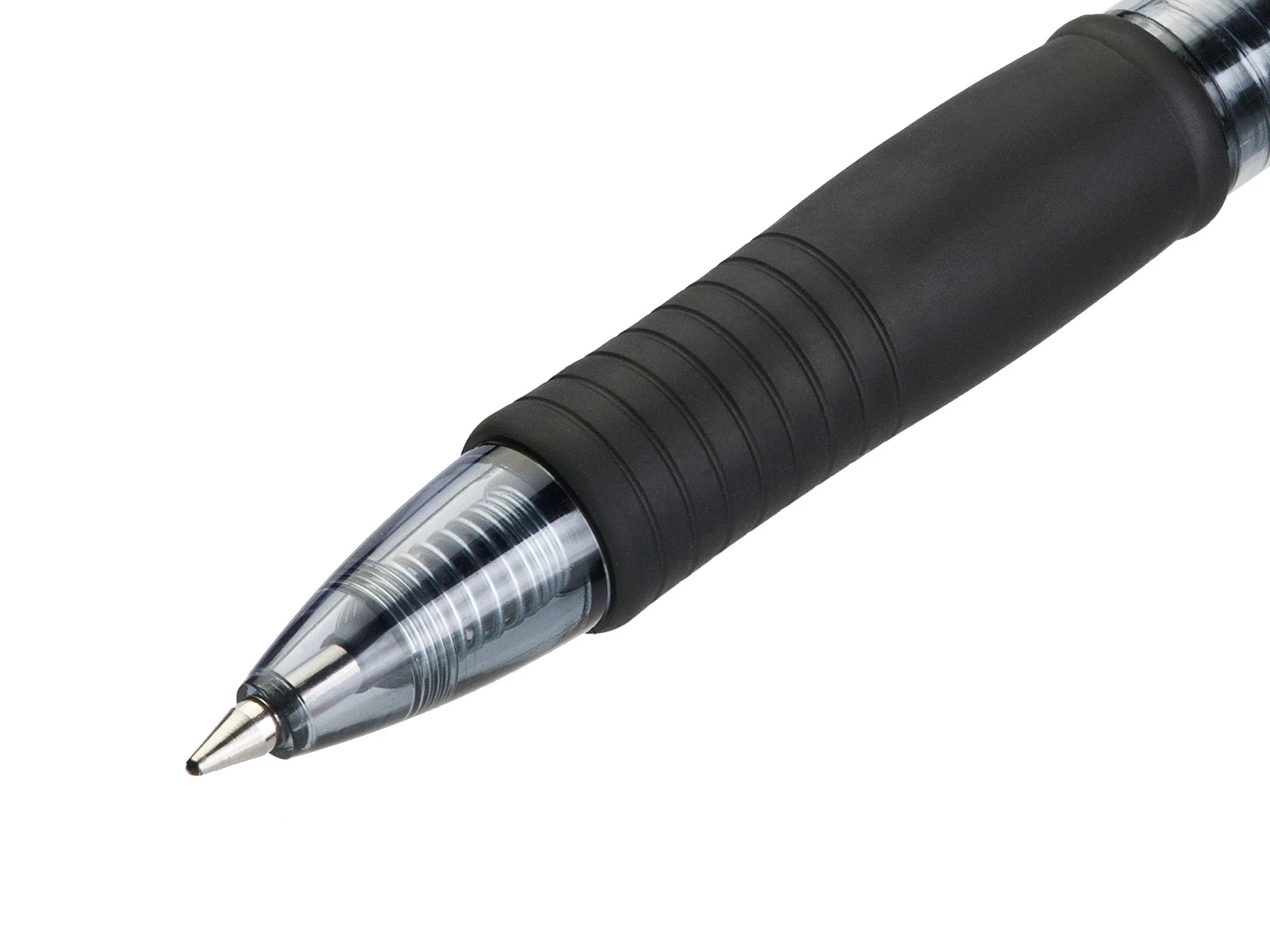 Pilot G2 Plus Penne a Sfera Inchiostro Gel Retrattili e Ricaricabili, Nero, Punta Media, Set di 4 - immagine 4