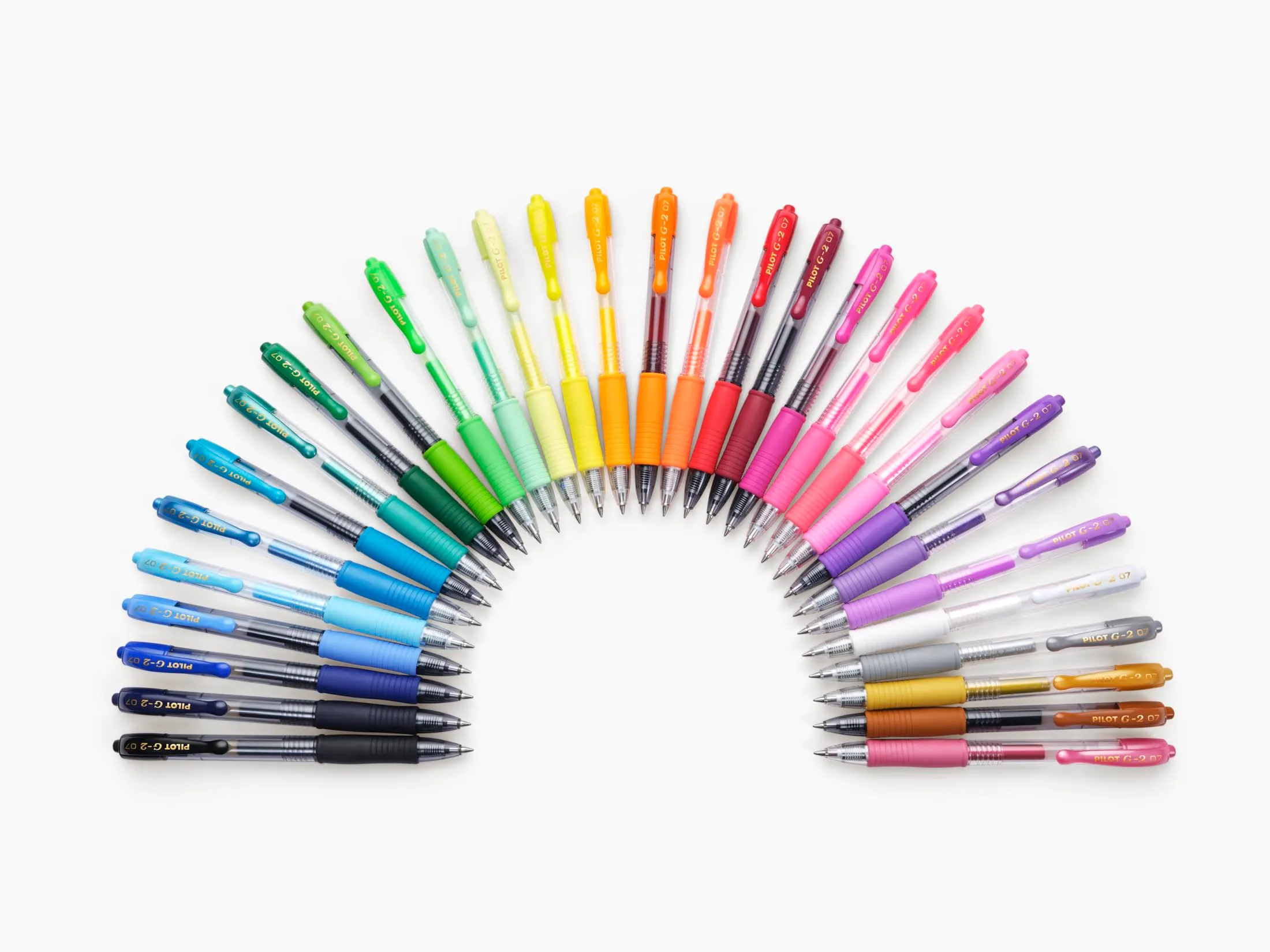 Pilot G2 Plus Penne a Sfera Inchiostro Gel Retrattili e Ricaricabili, Nero, Punta Media, Set di 4 - immagine 5