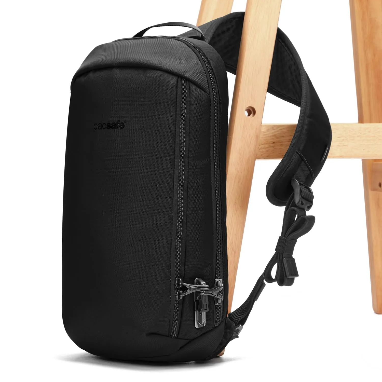 Pacsafe Vibe 325 Zaino a tracolla antifurto, Nero Corvino - immagine 4