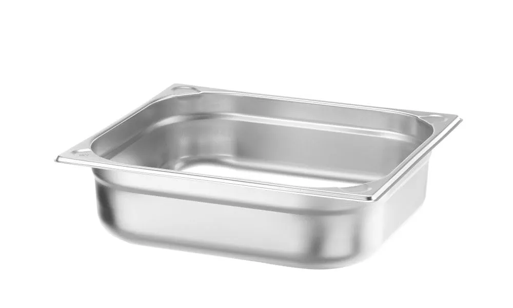 Hendi Contenitore Gastronorm GN 2/3 Kitchen Line, Acciaio Inox, 9L, 354x325x100mm - immagine 2