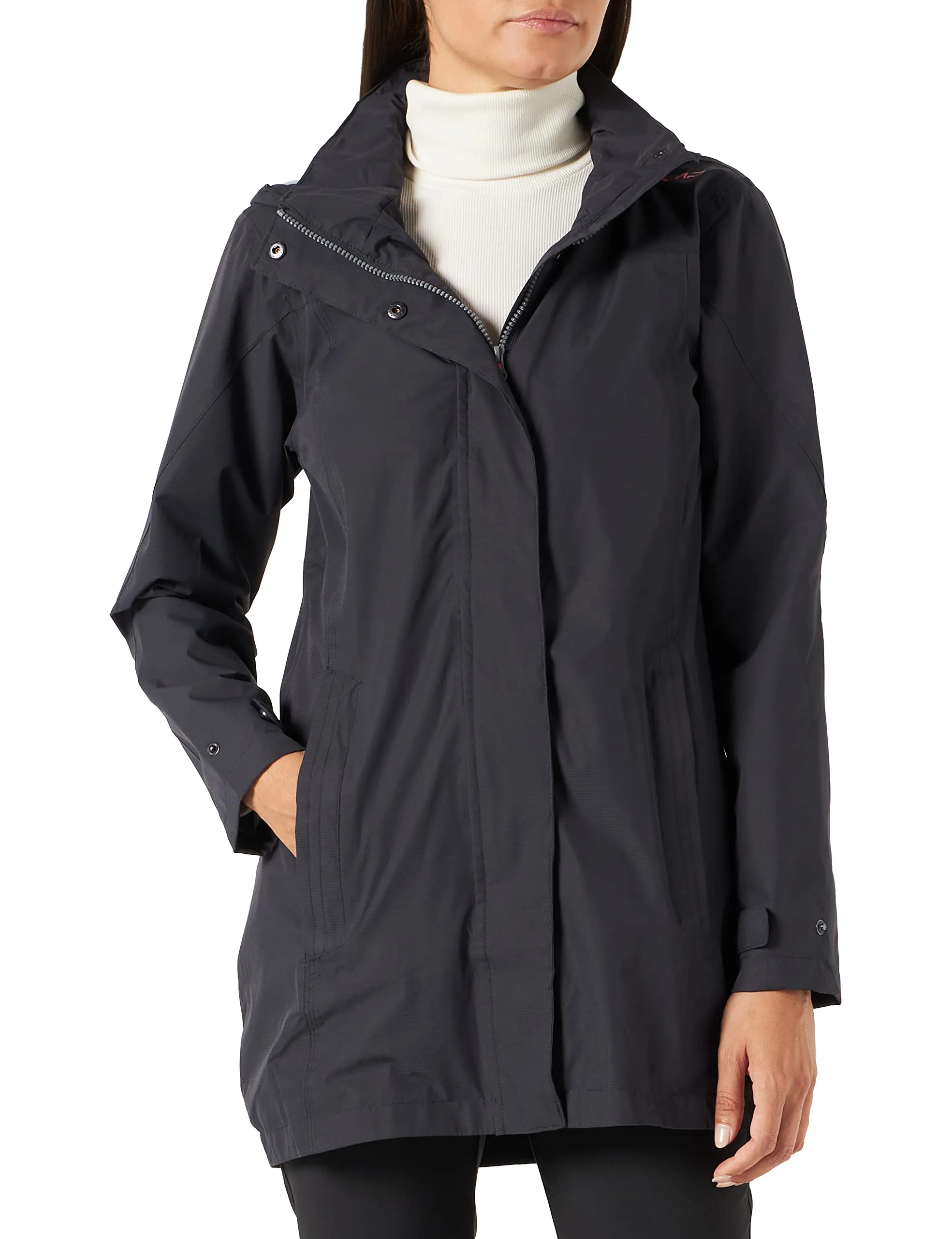 CMP Giacca Donna con Cappuccio, Antracite, XXXL - immagine 2