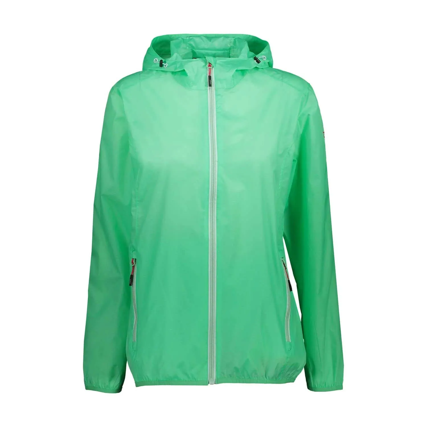 CMP Giacca Donna con Cappuccio Antipioggia, Menta, XL - immagine 1
